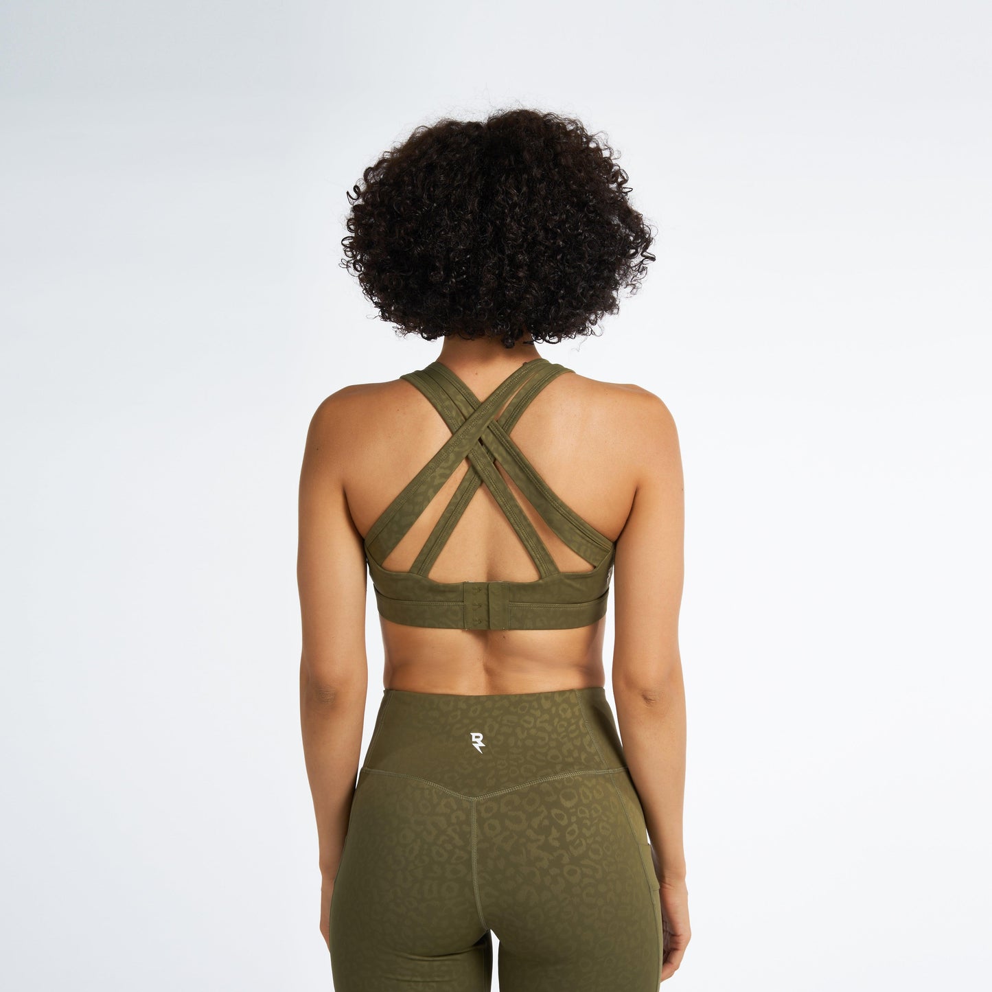 Sports Bra For Women's Workout RZIST Capulet Olive Bra - RZIST