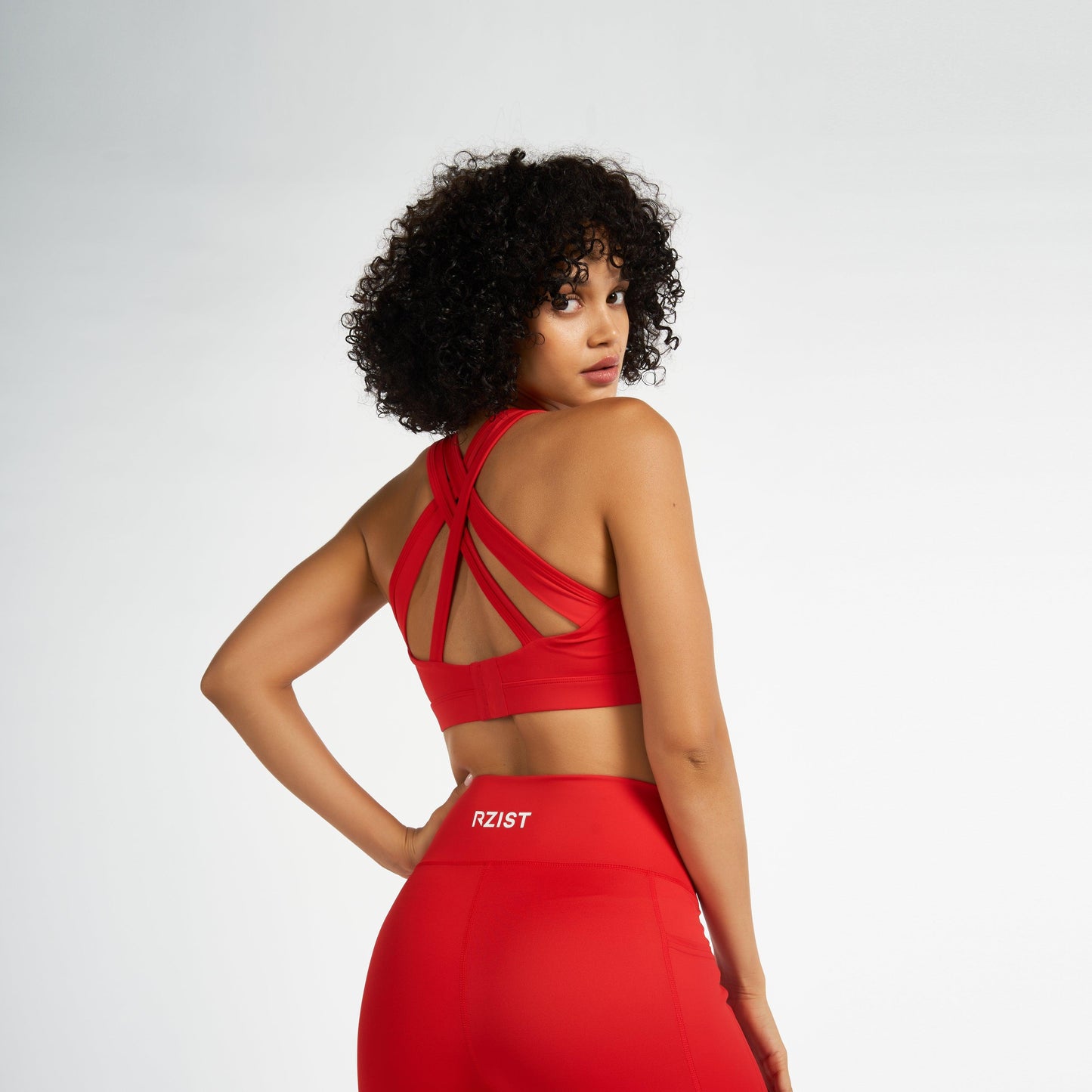 Sports Bra For Women's Workout RZIST Paprika Bra - RZIST