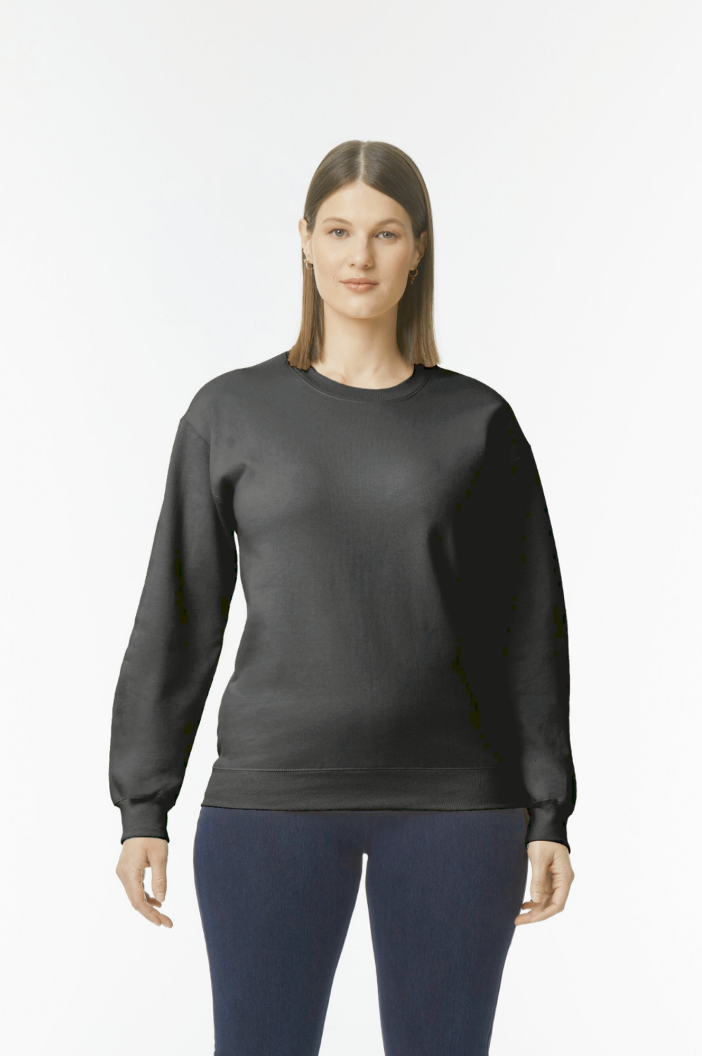 Sweater ronde hals Midweight Softstyle