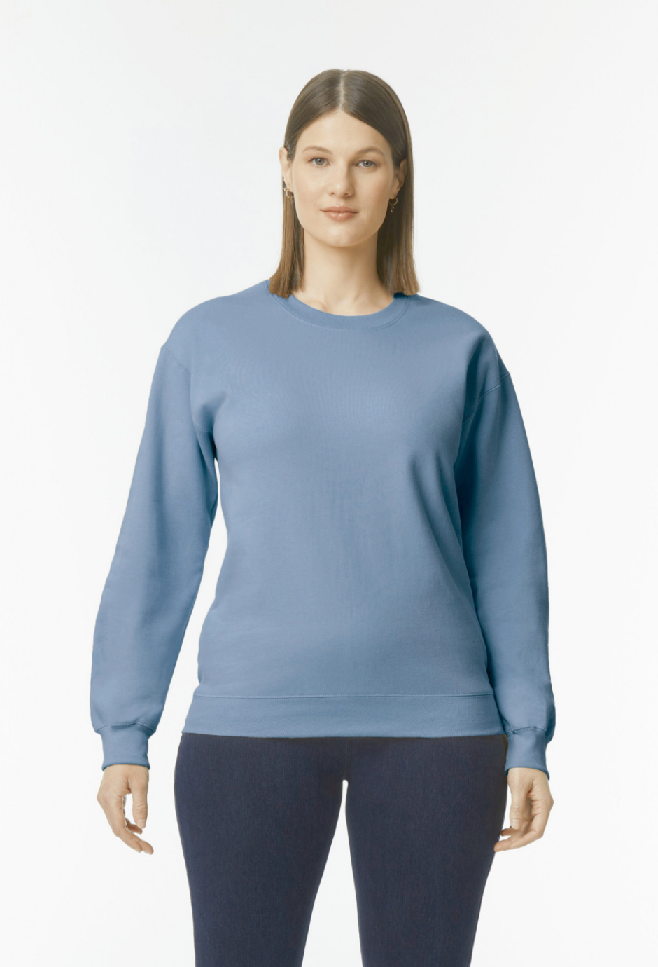 Sweater ronde hals Midweight Softstyle