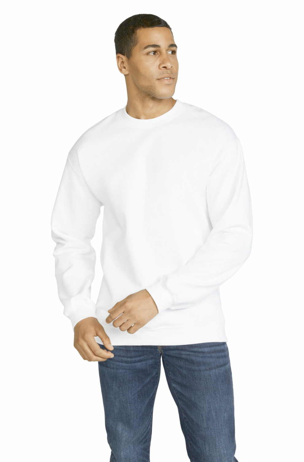 Sweater ronde hals Midweight Softstyle