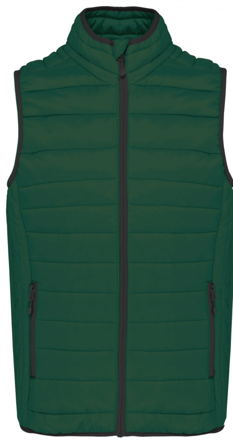 Mens lightweight sleeveless down jacket