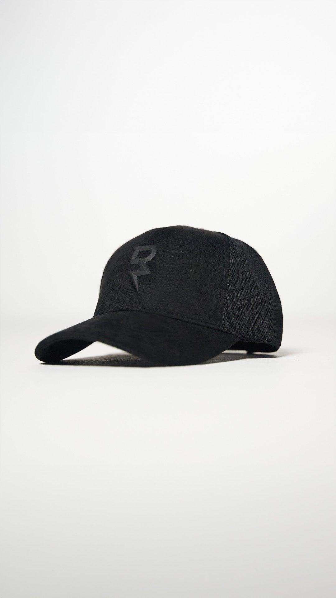 Cap For Men’s Trucker Cap RZIST Jet Black Cap - RZIST
