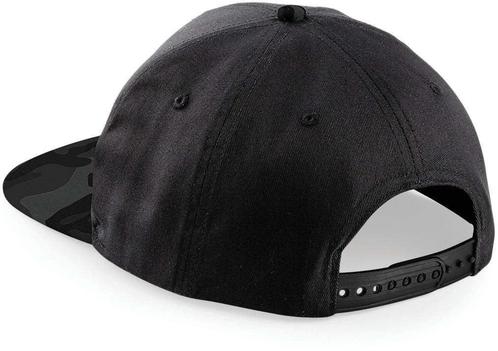 Snapback met camouflageprint