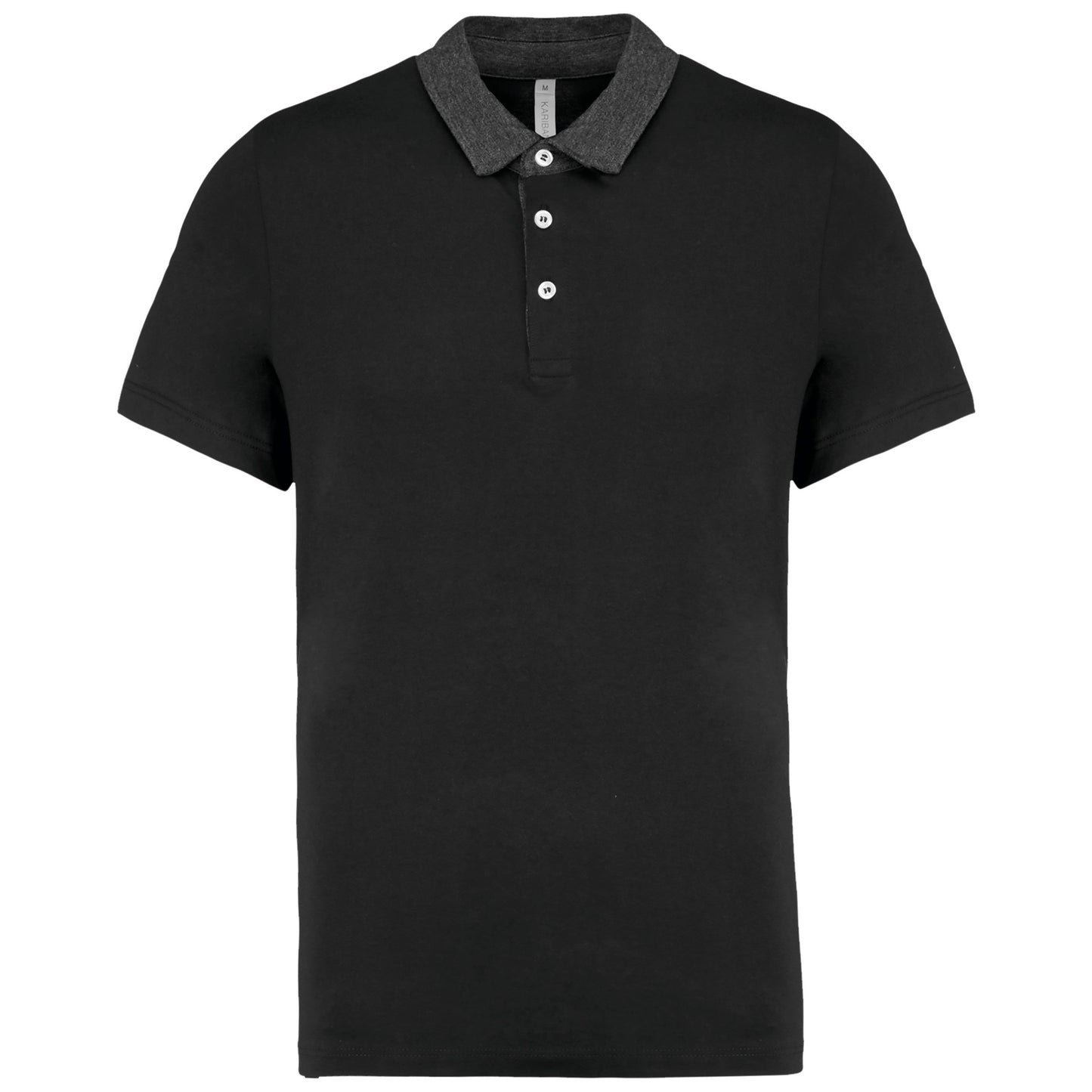 Tweekleurige herenpolo jersey