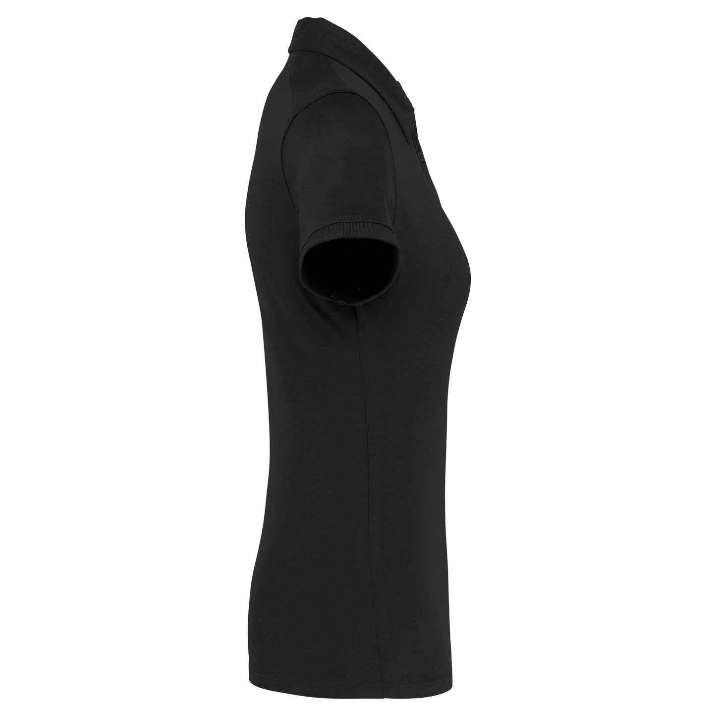 Damespolo korte mouwen van jersey