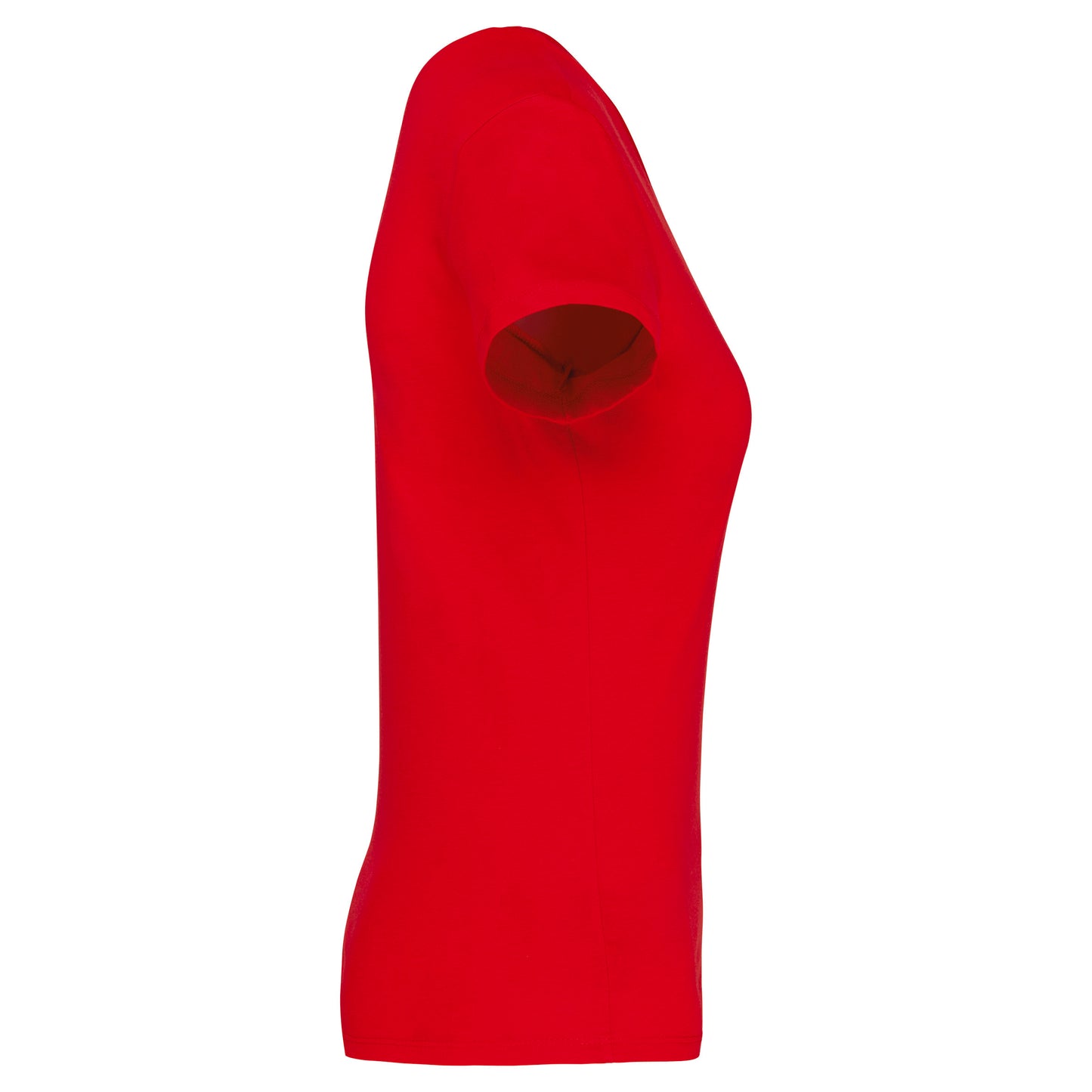 Dames T-shirt V-hals Korte Mouwen