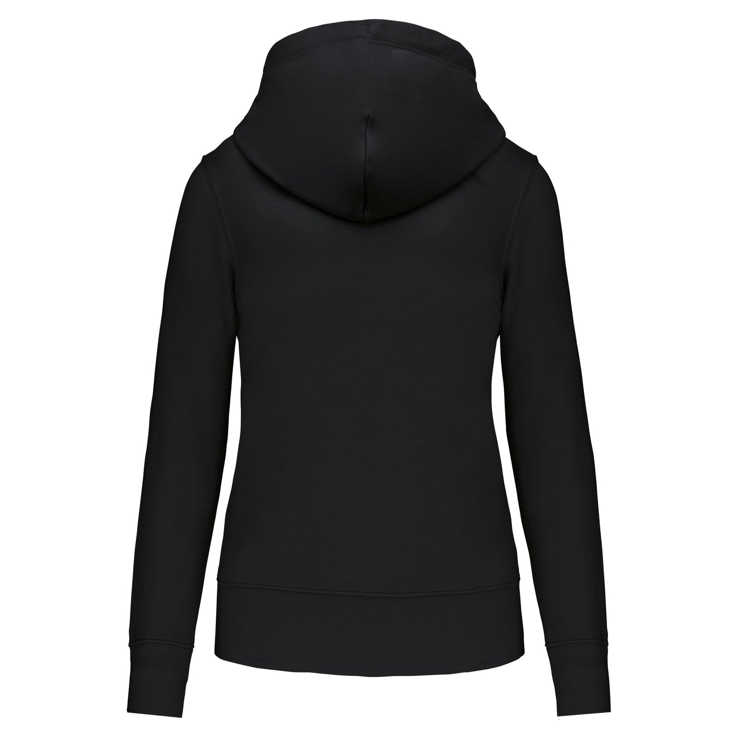 Ecologische damessweater met capuchon