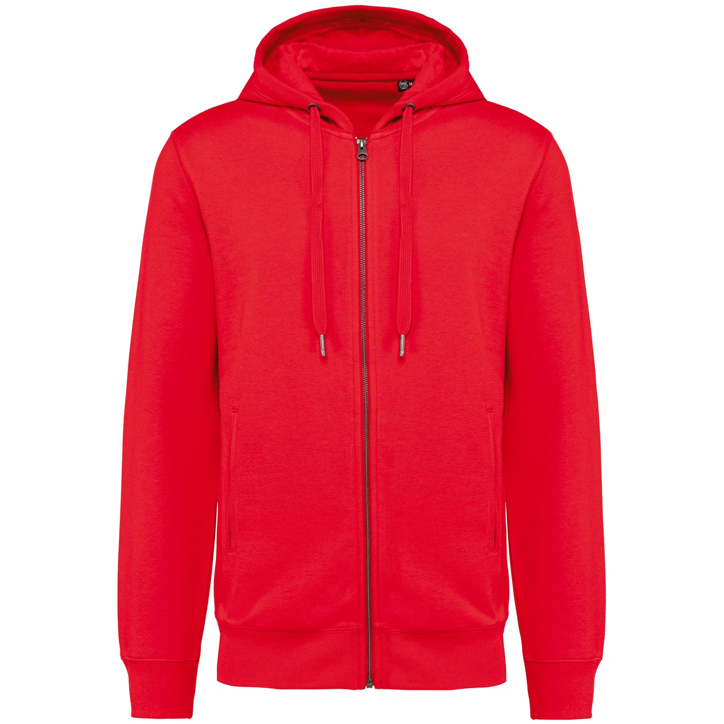 Ecologische uniseks sweater met capuchon en rits