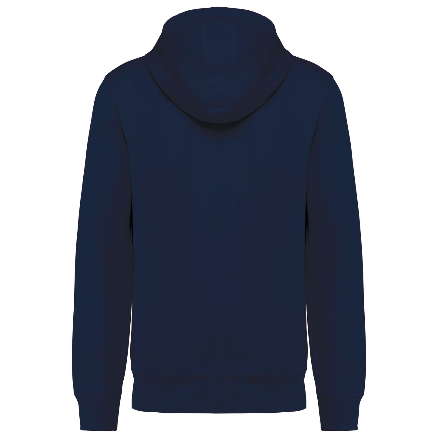 Ecologische uniseks sweater met capuchon en rits