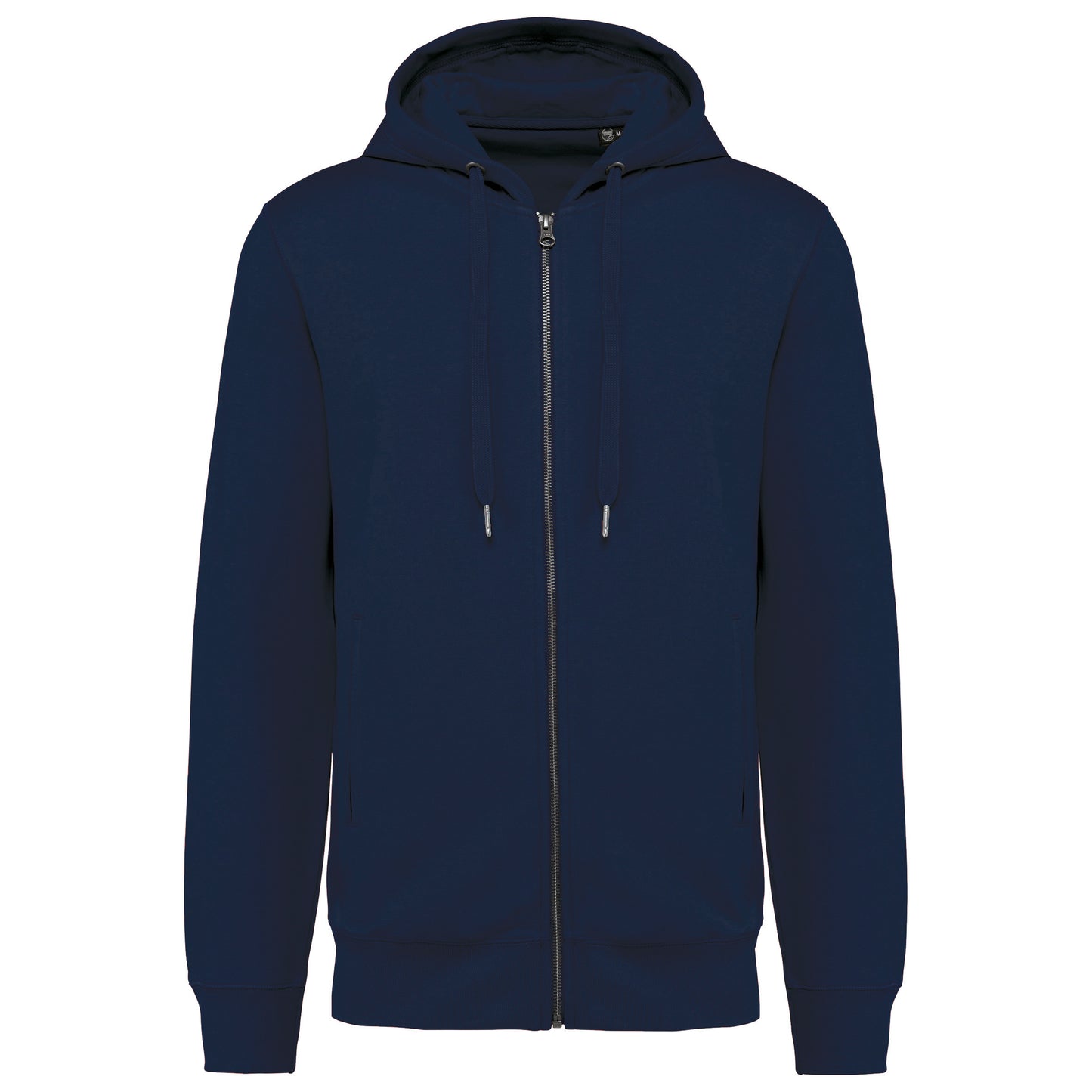 Ecologische uniseks sweater met capuchon en rits