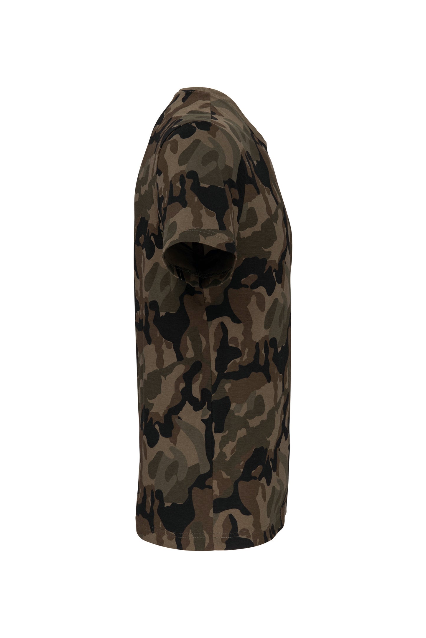 T-shirt camo korte mouwen
