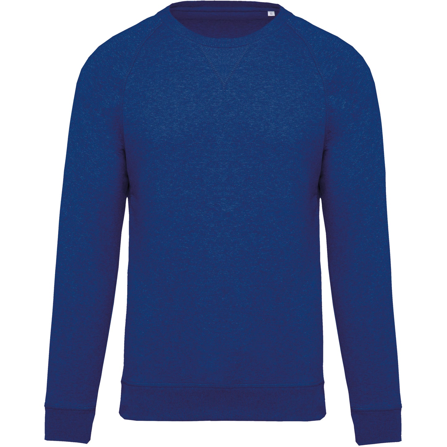 Herensweater BIO ronde hals raglanmouwen