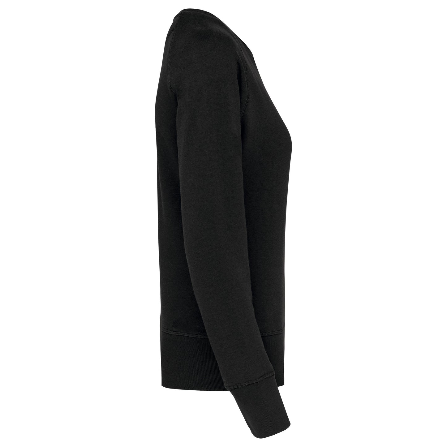 Damessweater BIO ronde hals raglanmouwen