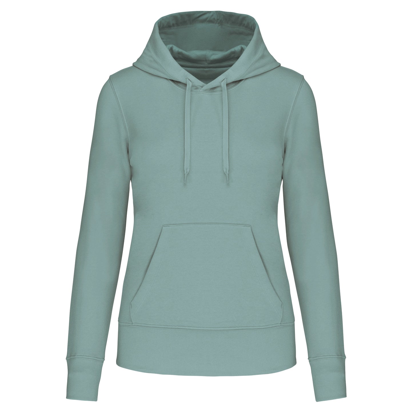 Ecologische damessweater met capuchon