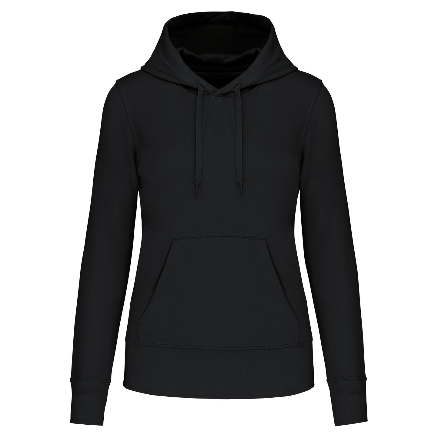 Ecologische damessweater met capuchon