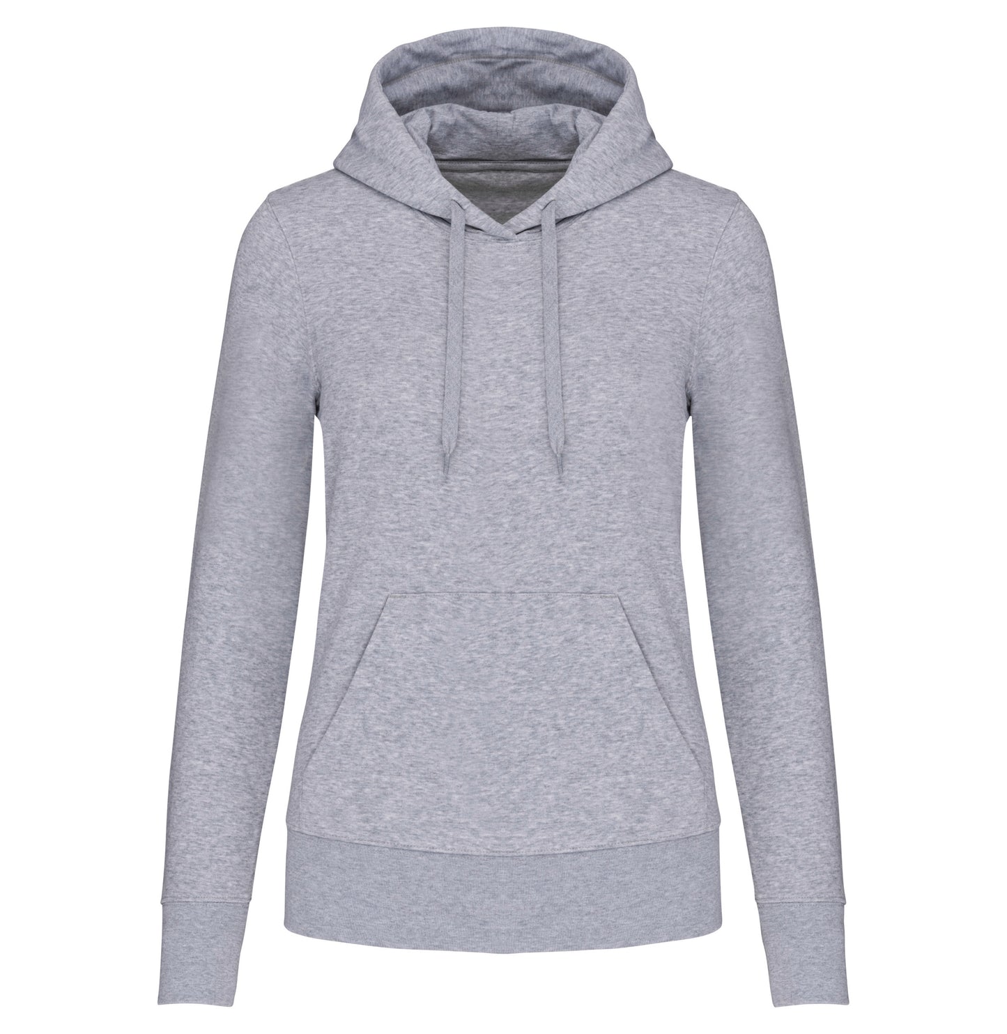 Ecologische damessweater met capuchon