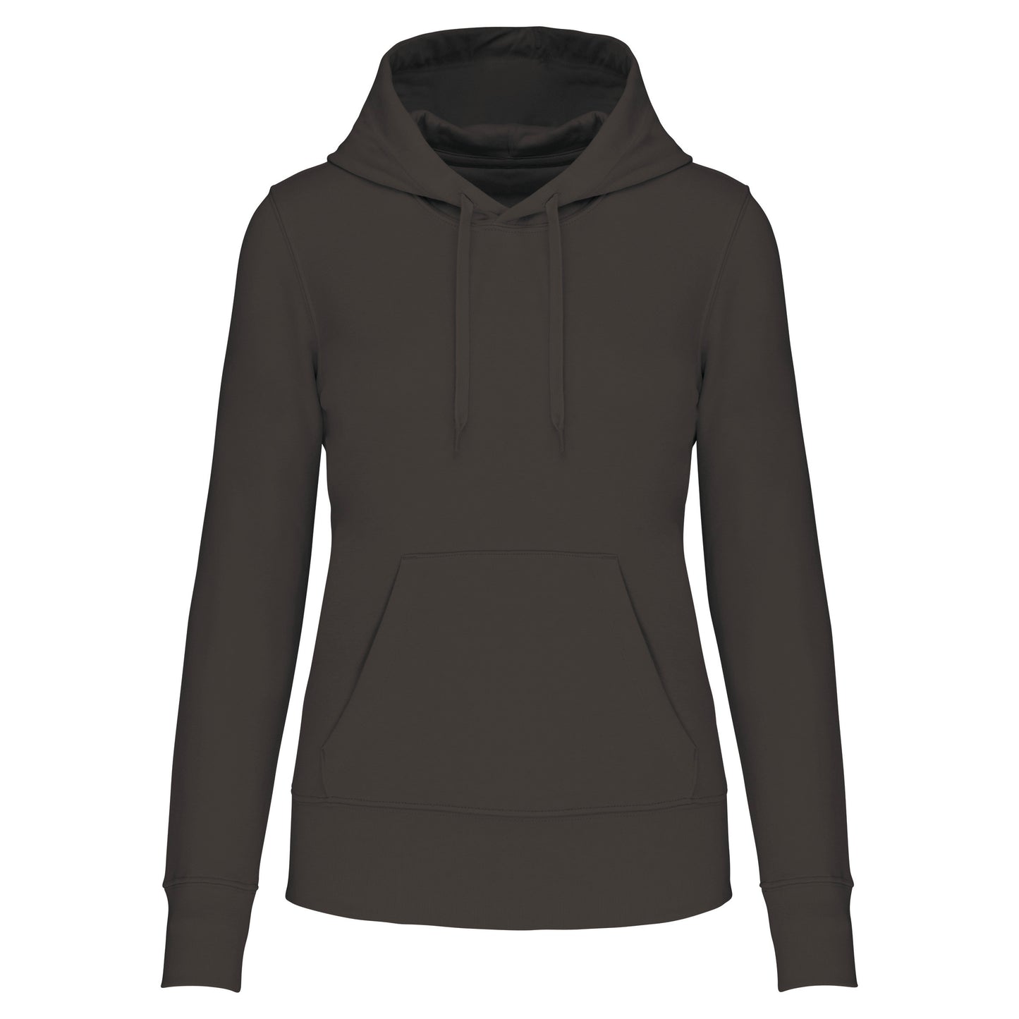 Ecologische damessweater met capuchon