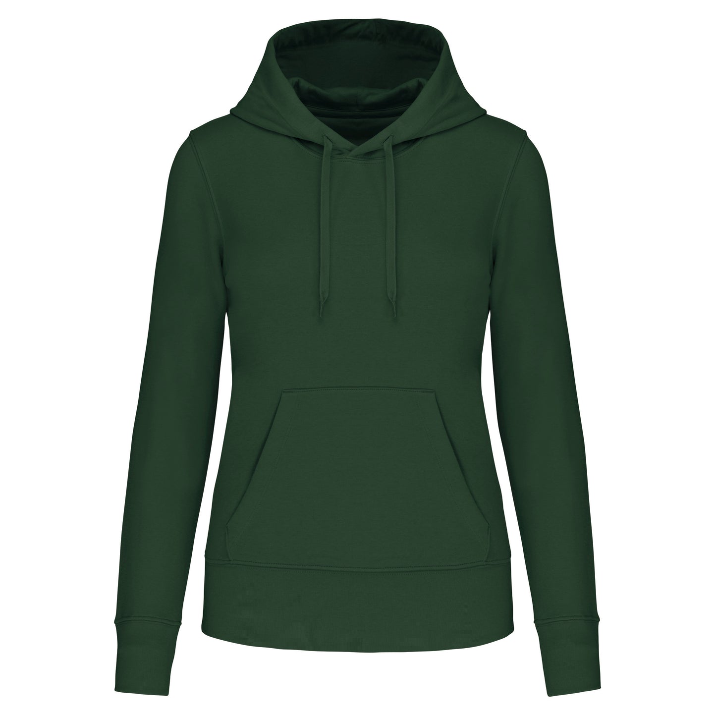 Ecologische damessweater met capuchon