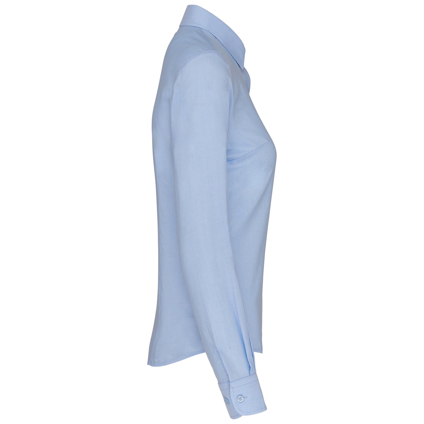 Dames oxford blouse lange mouwen