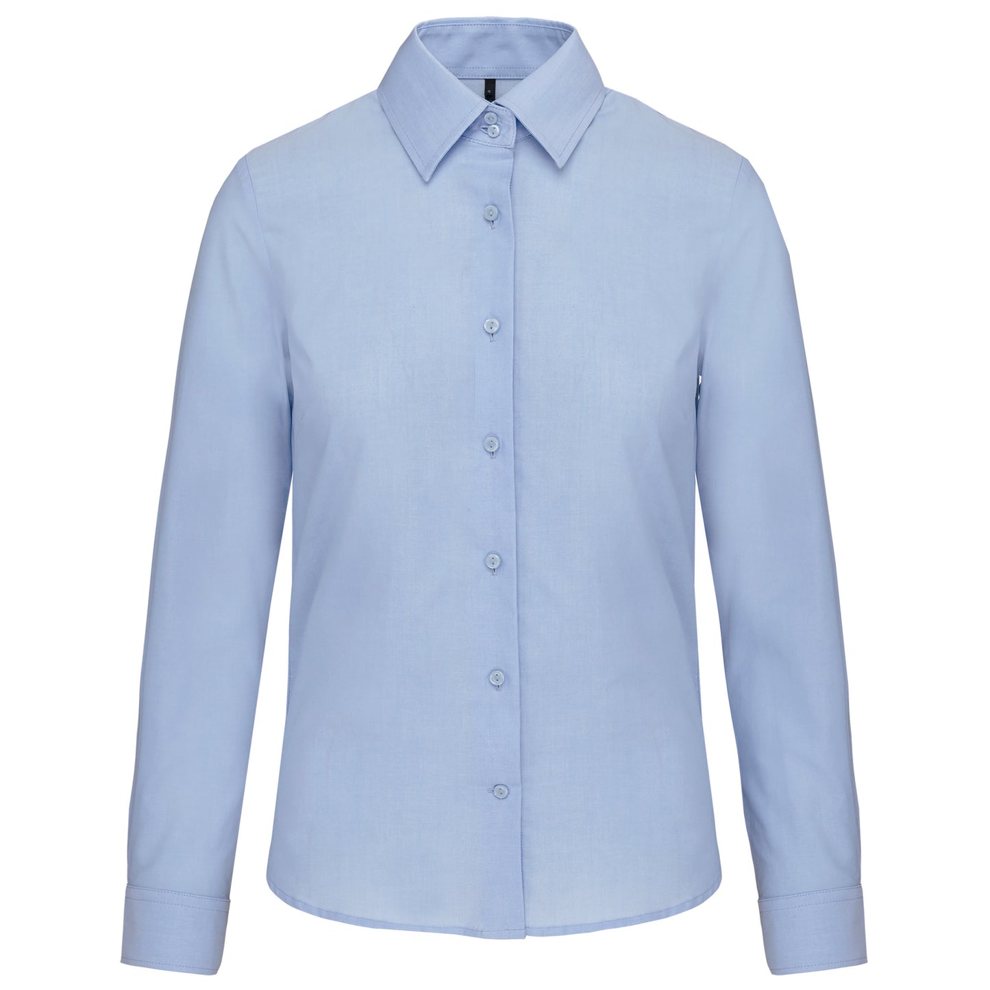 Dames oxford blouse lange mouwen