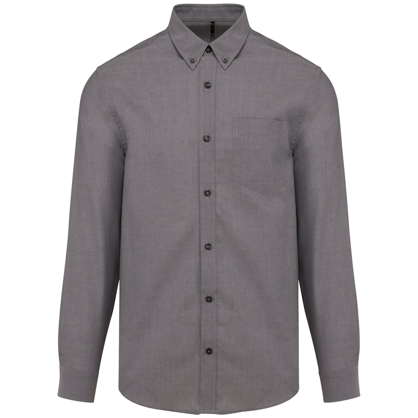 Heren oxford overhemd lange mouwen