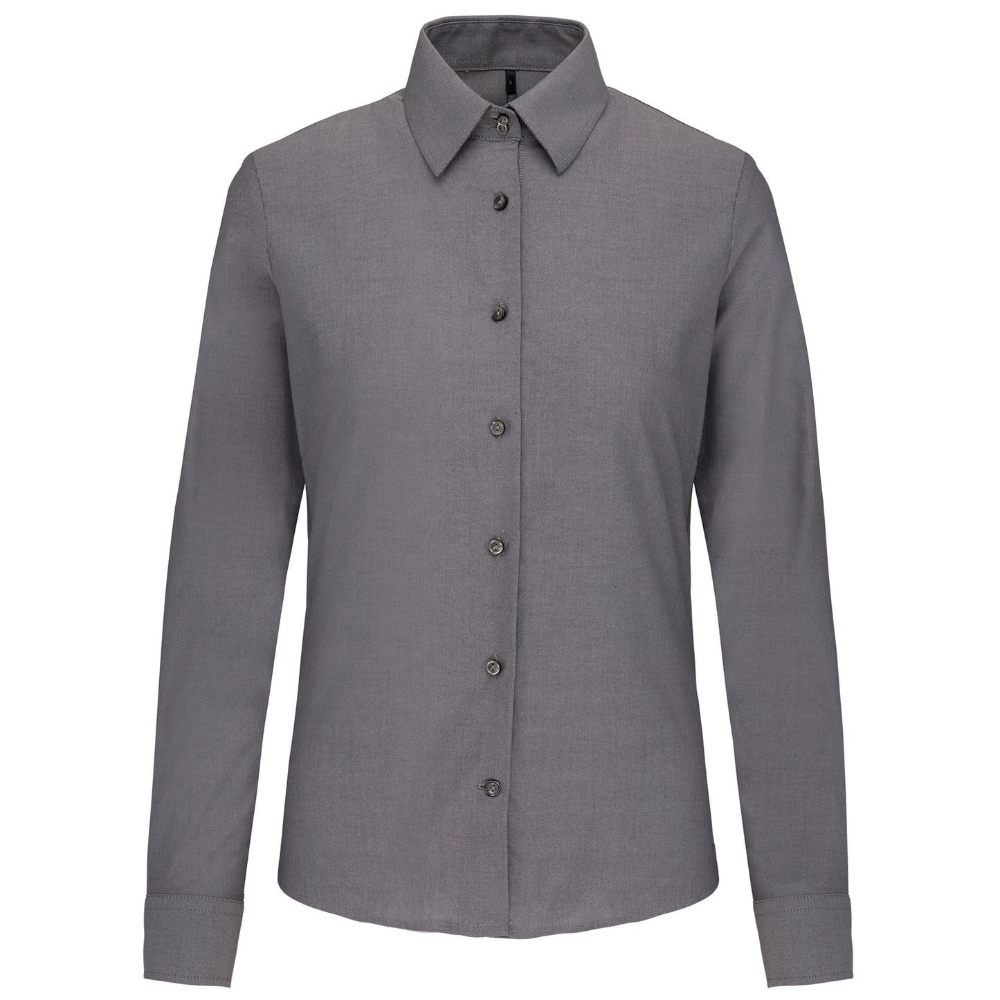 Dames oxford blouse lange mouwen