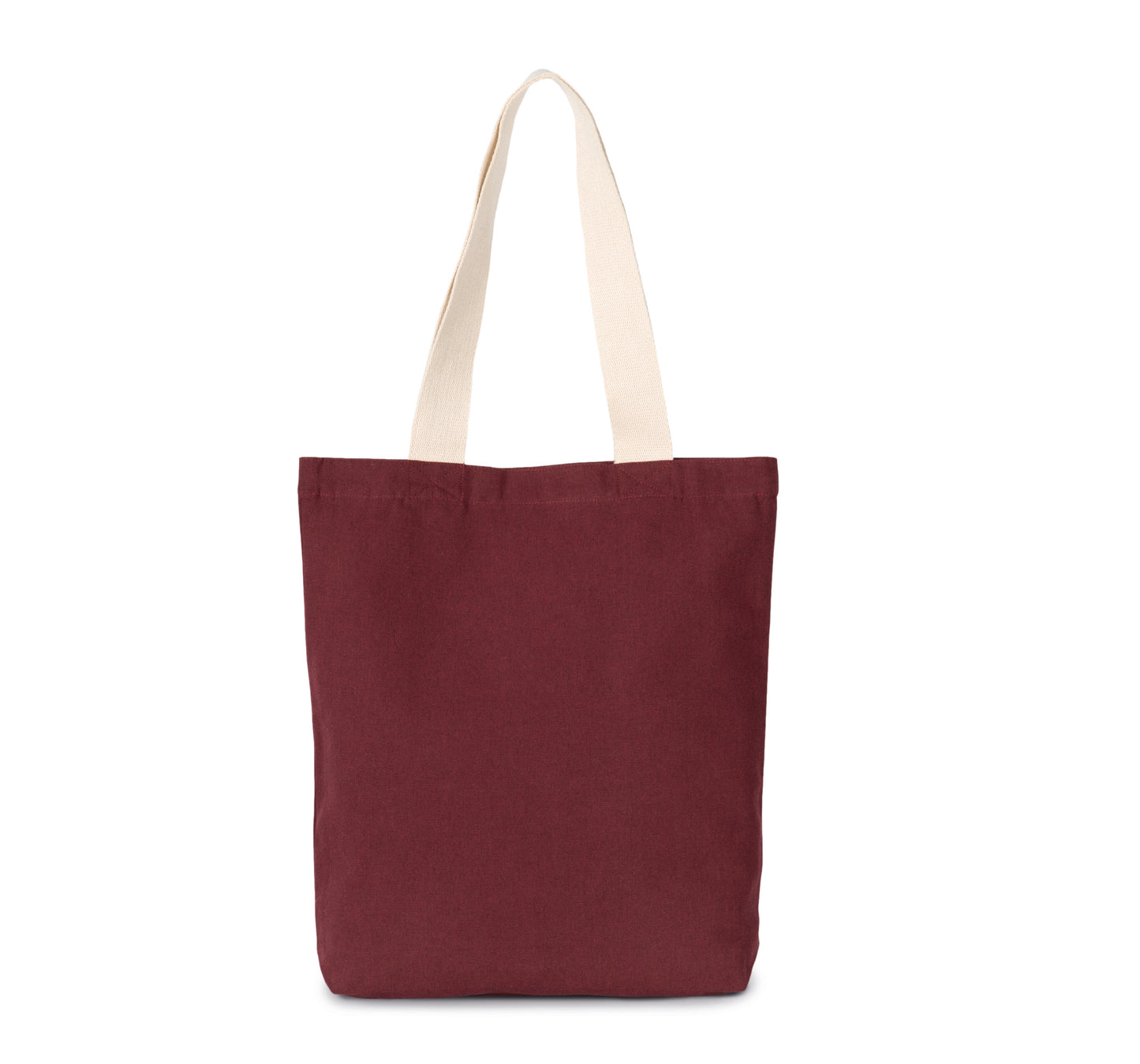 Gerecyclede shopper met platte bodem