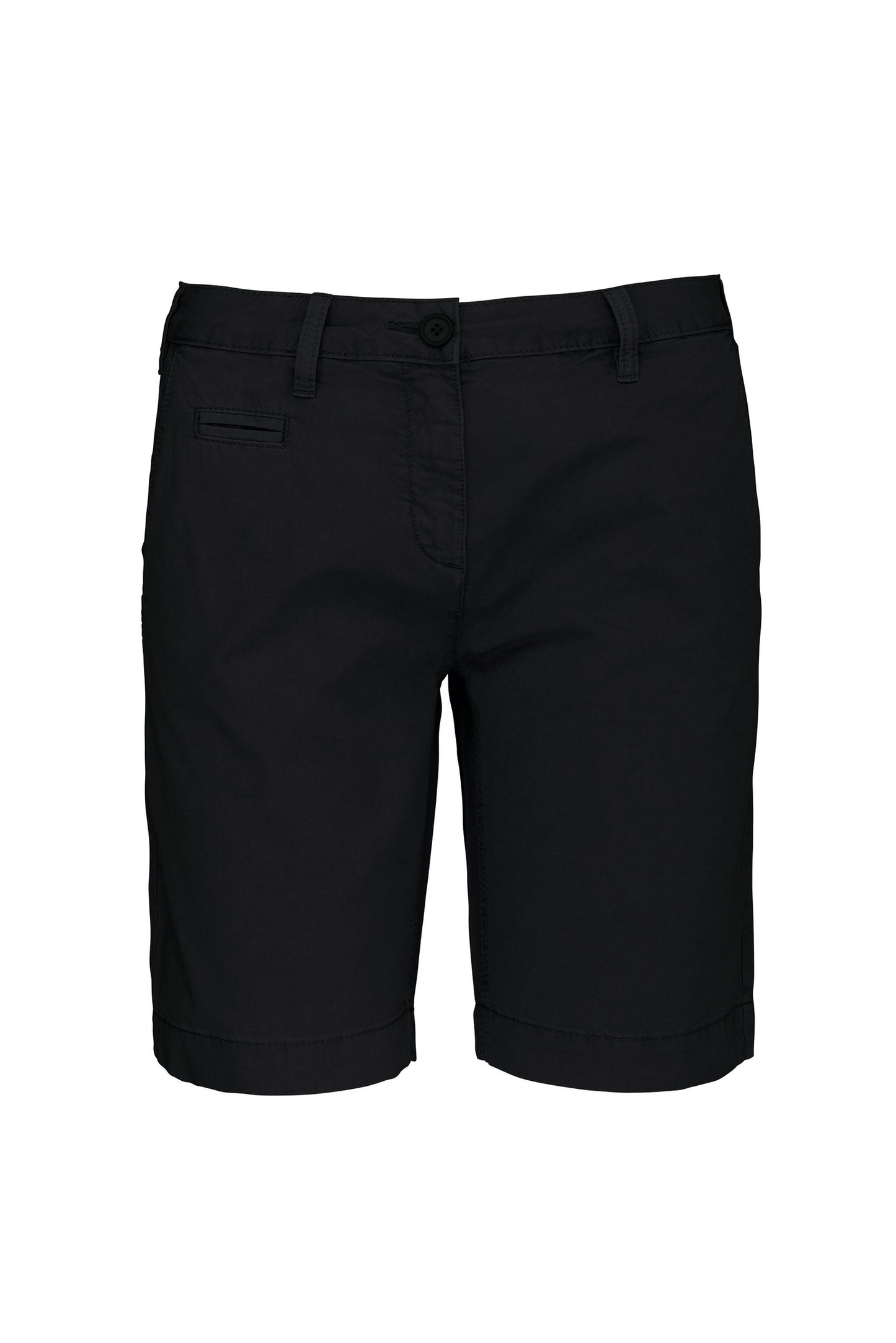 Damesbermuda met verwassen look