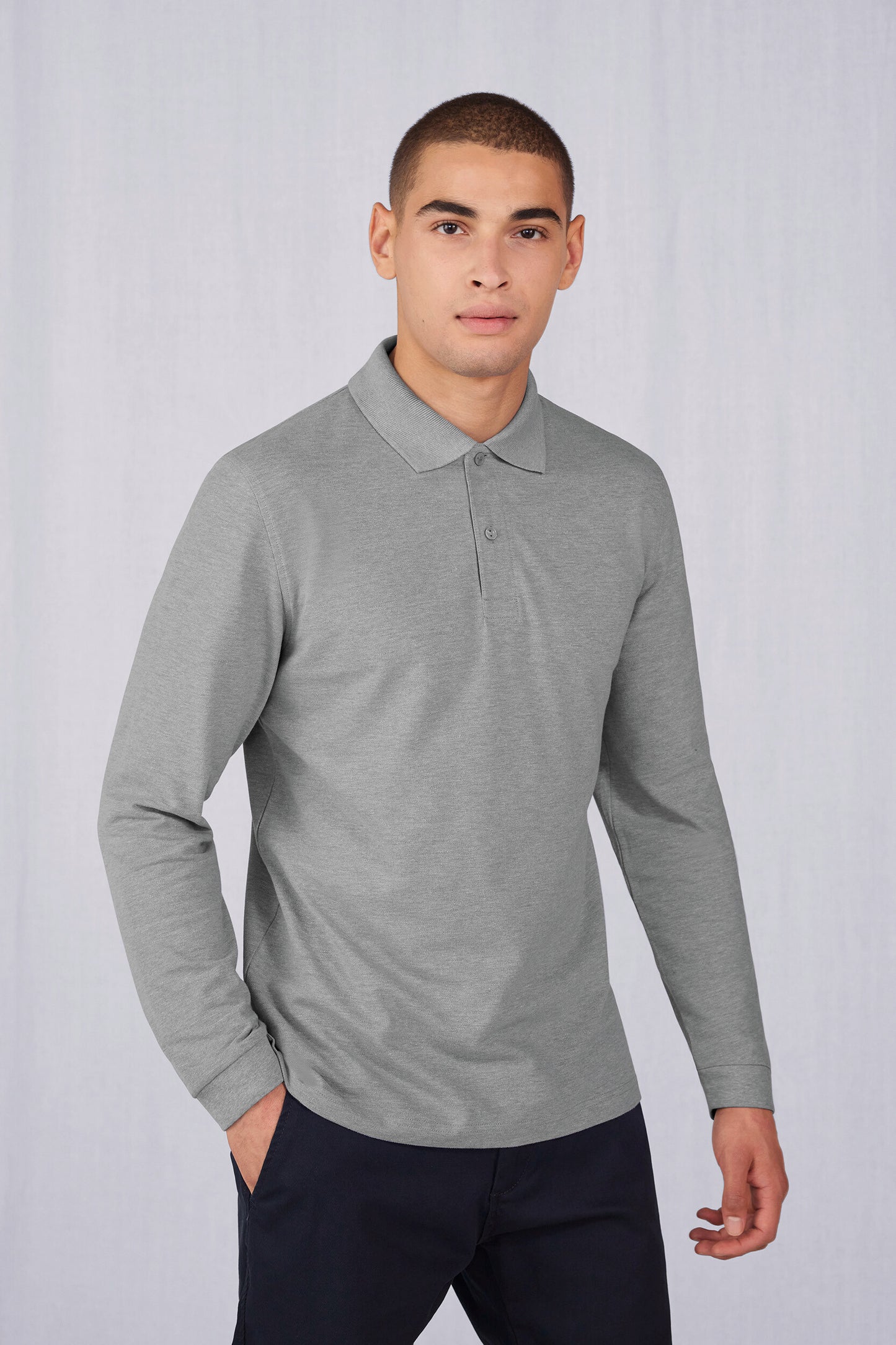 MY POLO 210 Heren lange mouwen