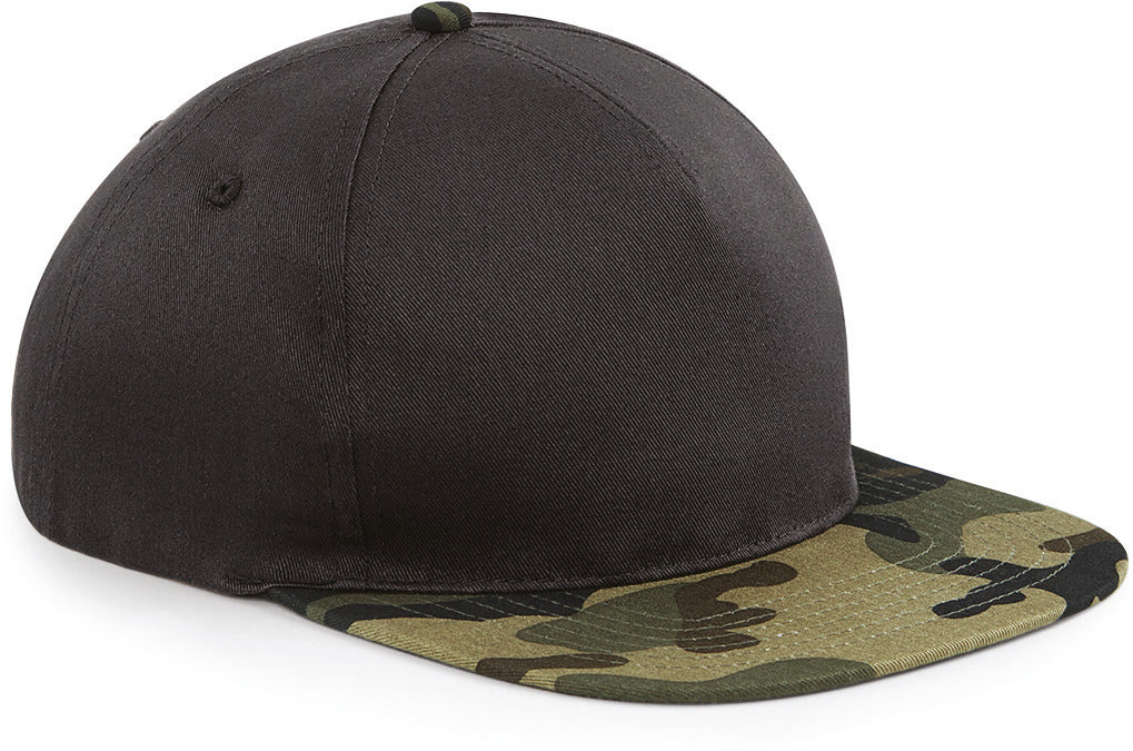 Snapback met camouflageprint