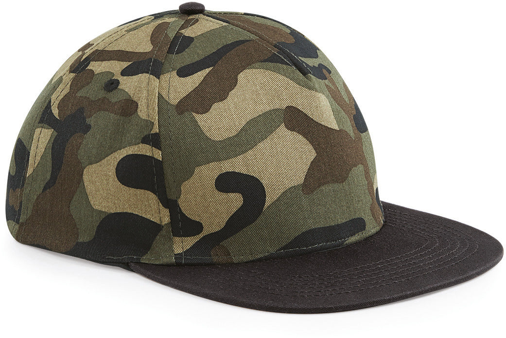 Snapback met camouflageprint