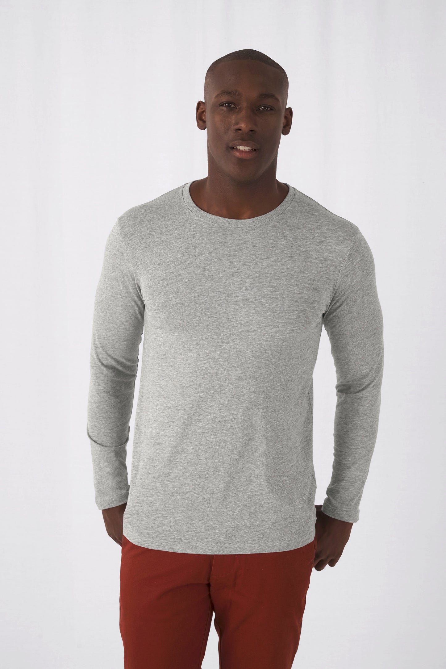 Men's organic Inspire long-sleeve T-shirt