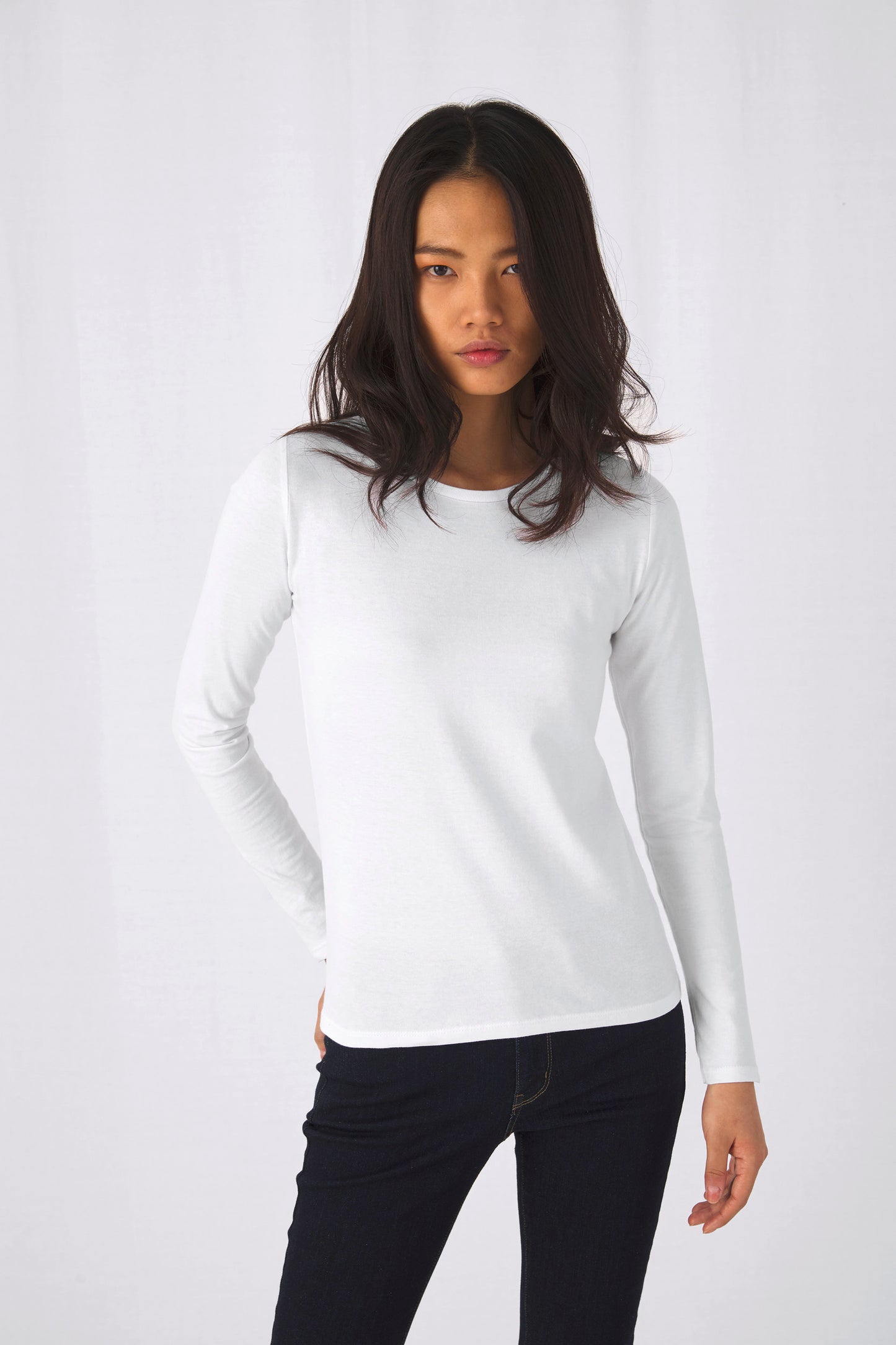 E190 Ladies' T-shirt long sleeve