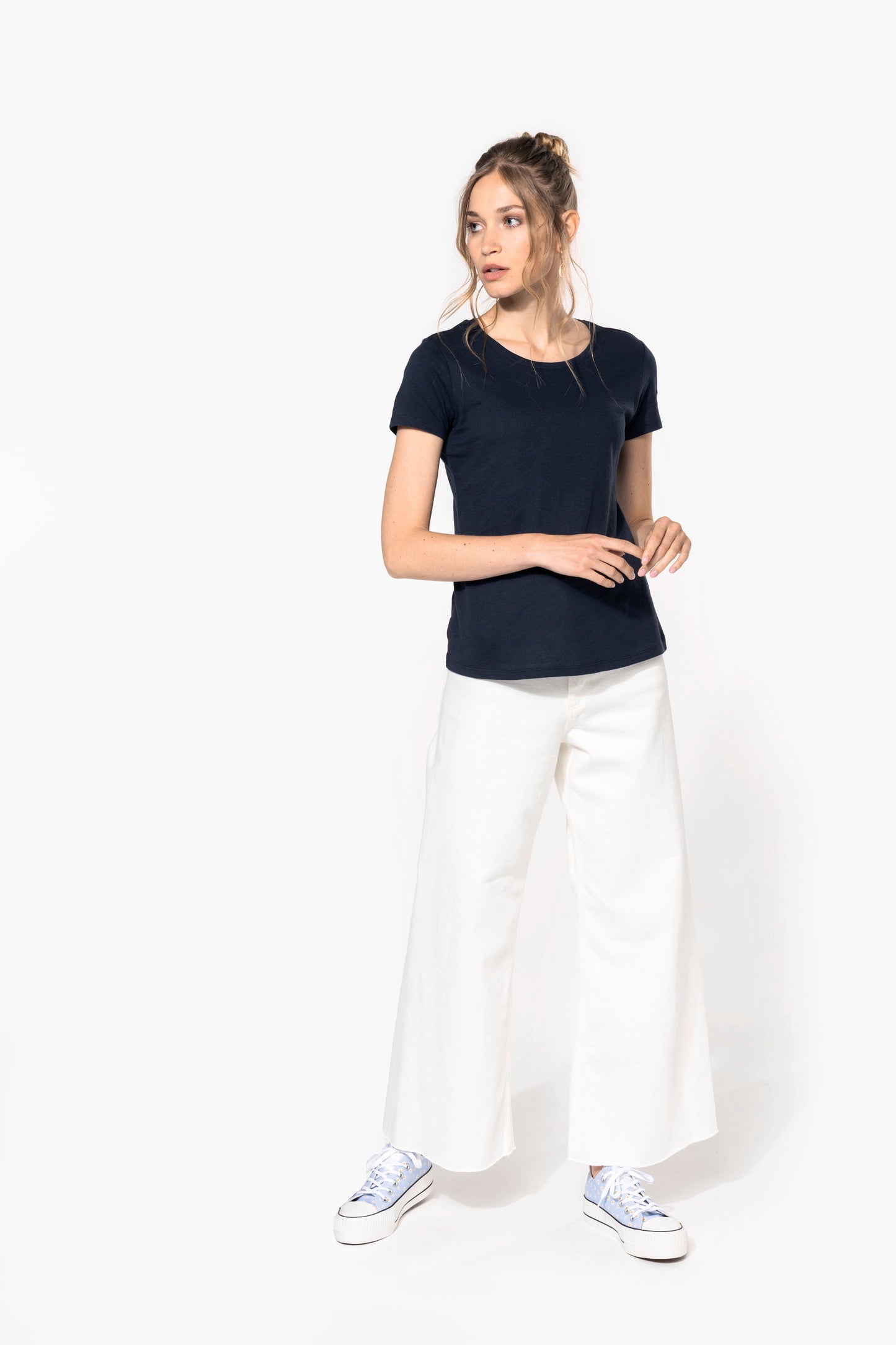 Dames-t-shirt BIO150IC ronde hals