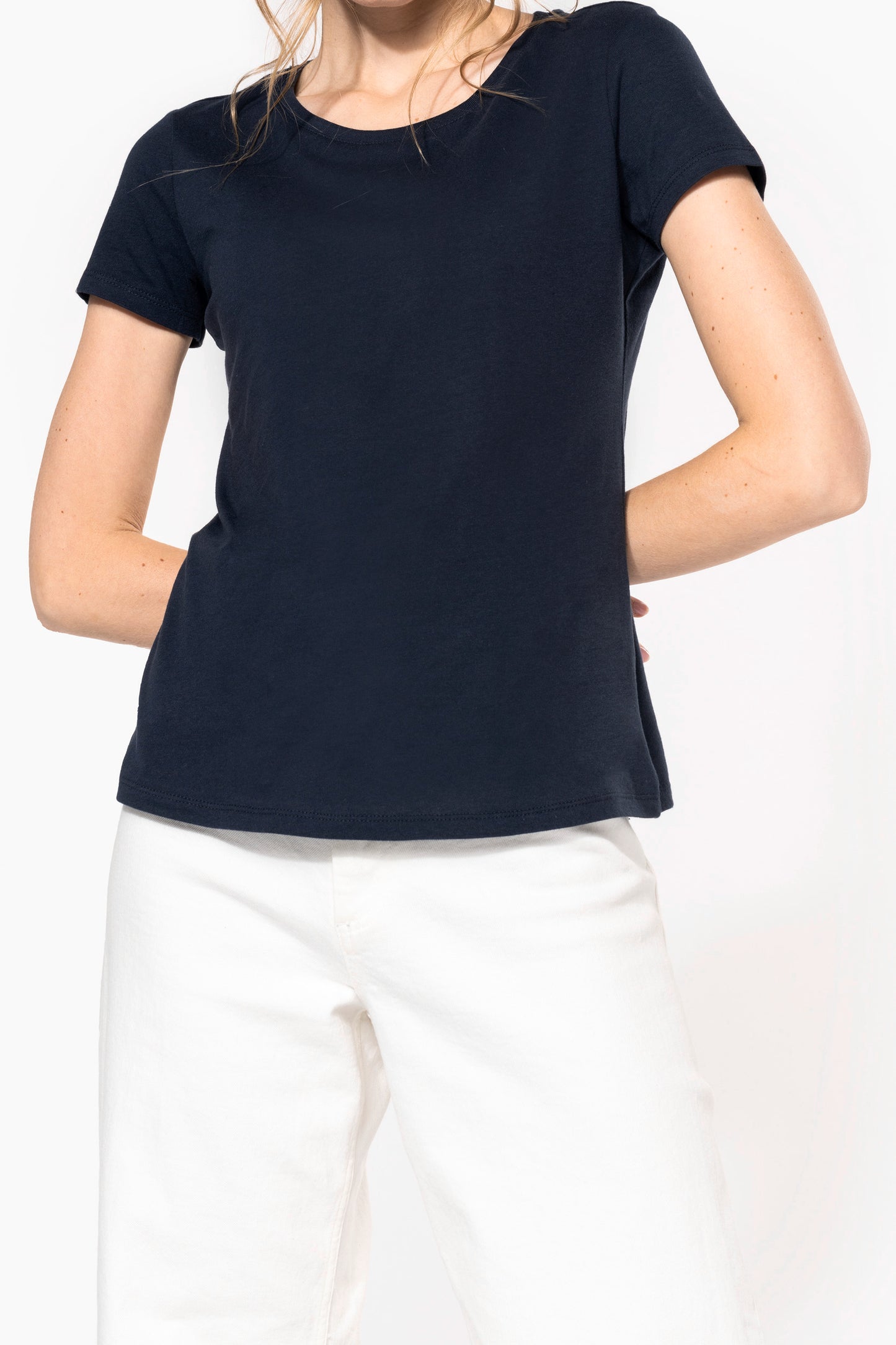 Dames-t-shirt BIO150IC ronde hals