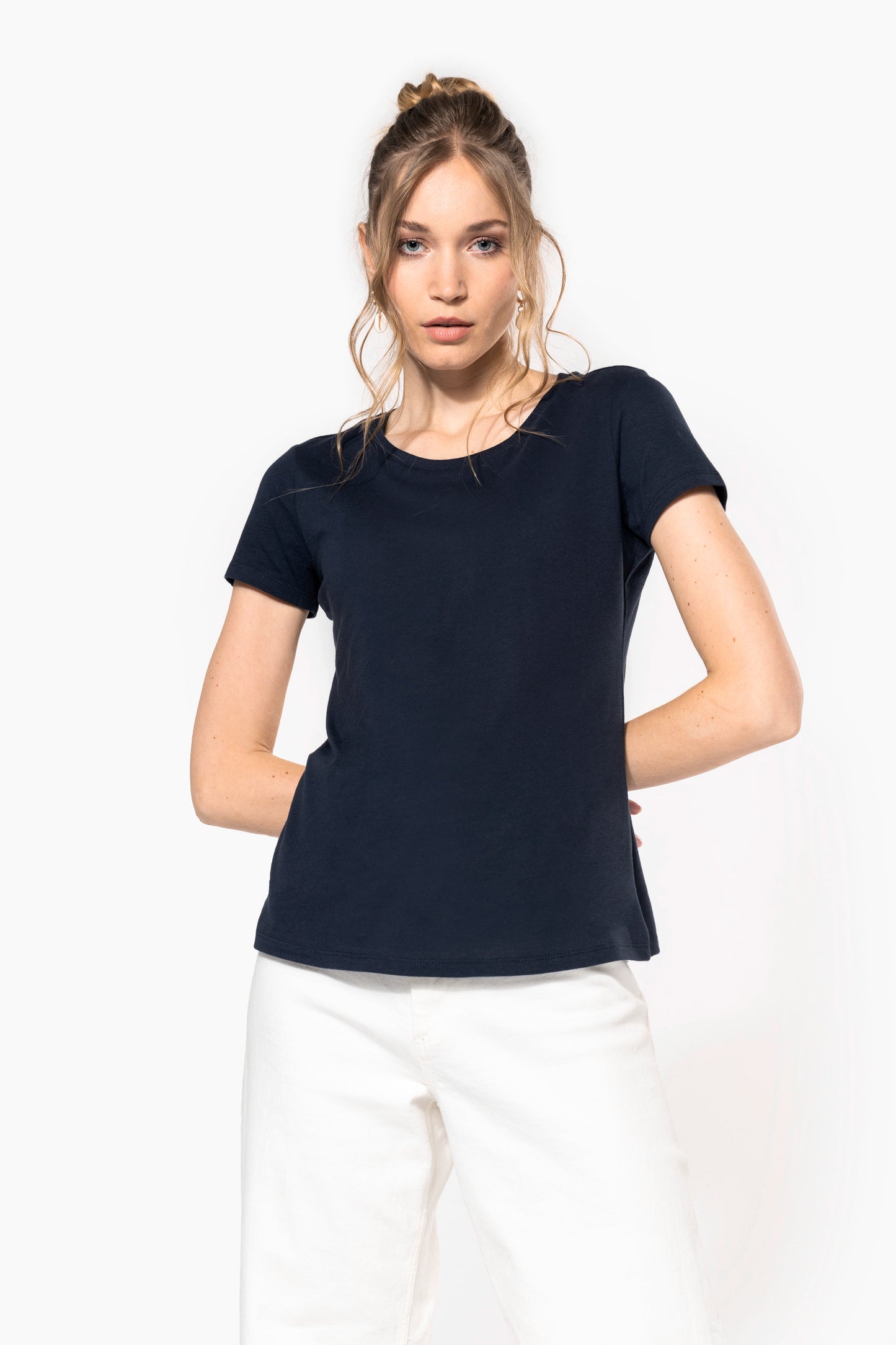 Dames-t-shirt BIO150IC ronde hals