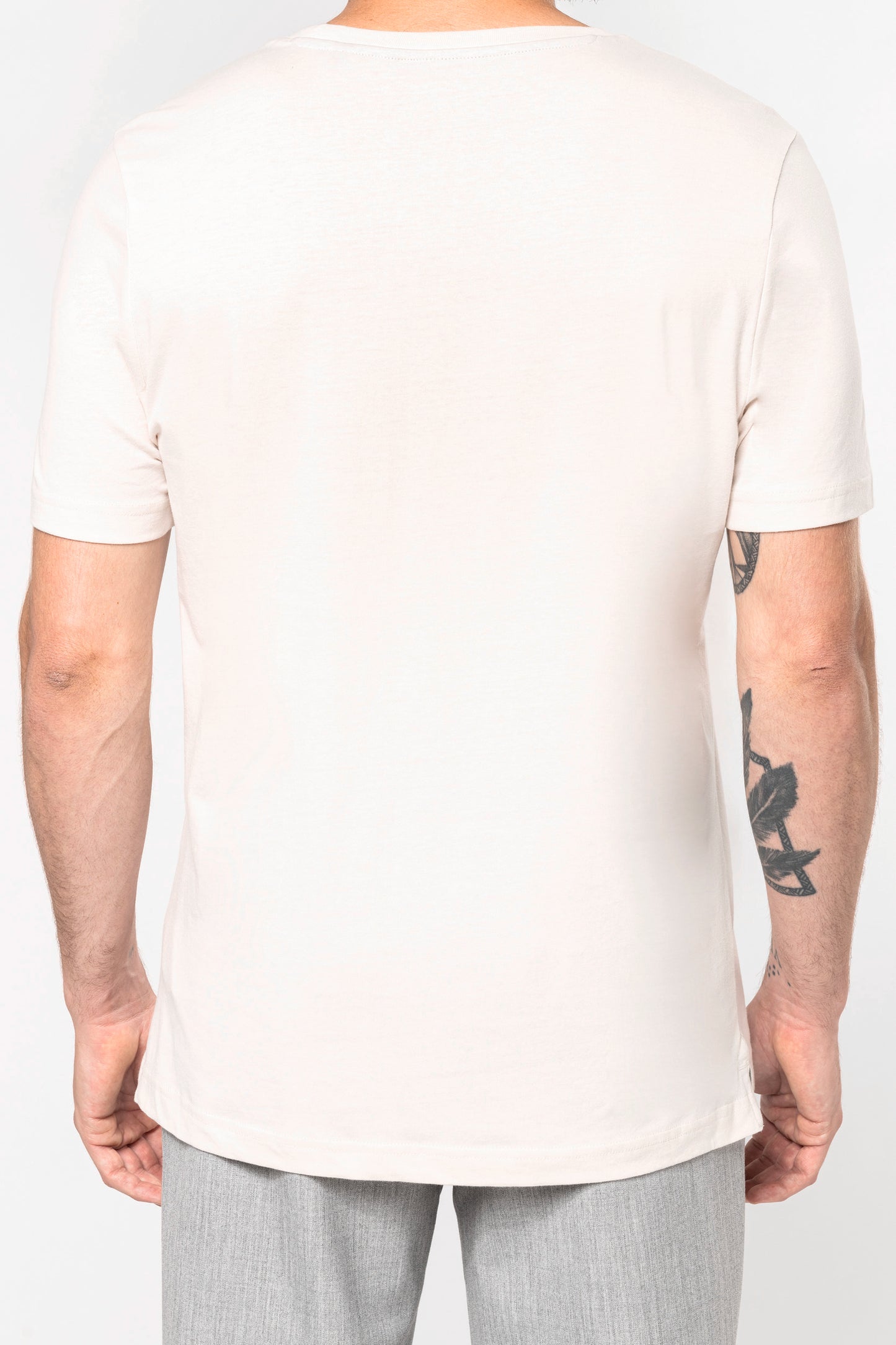 T-shirt BIO-katoen met borstzakje