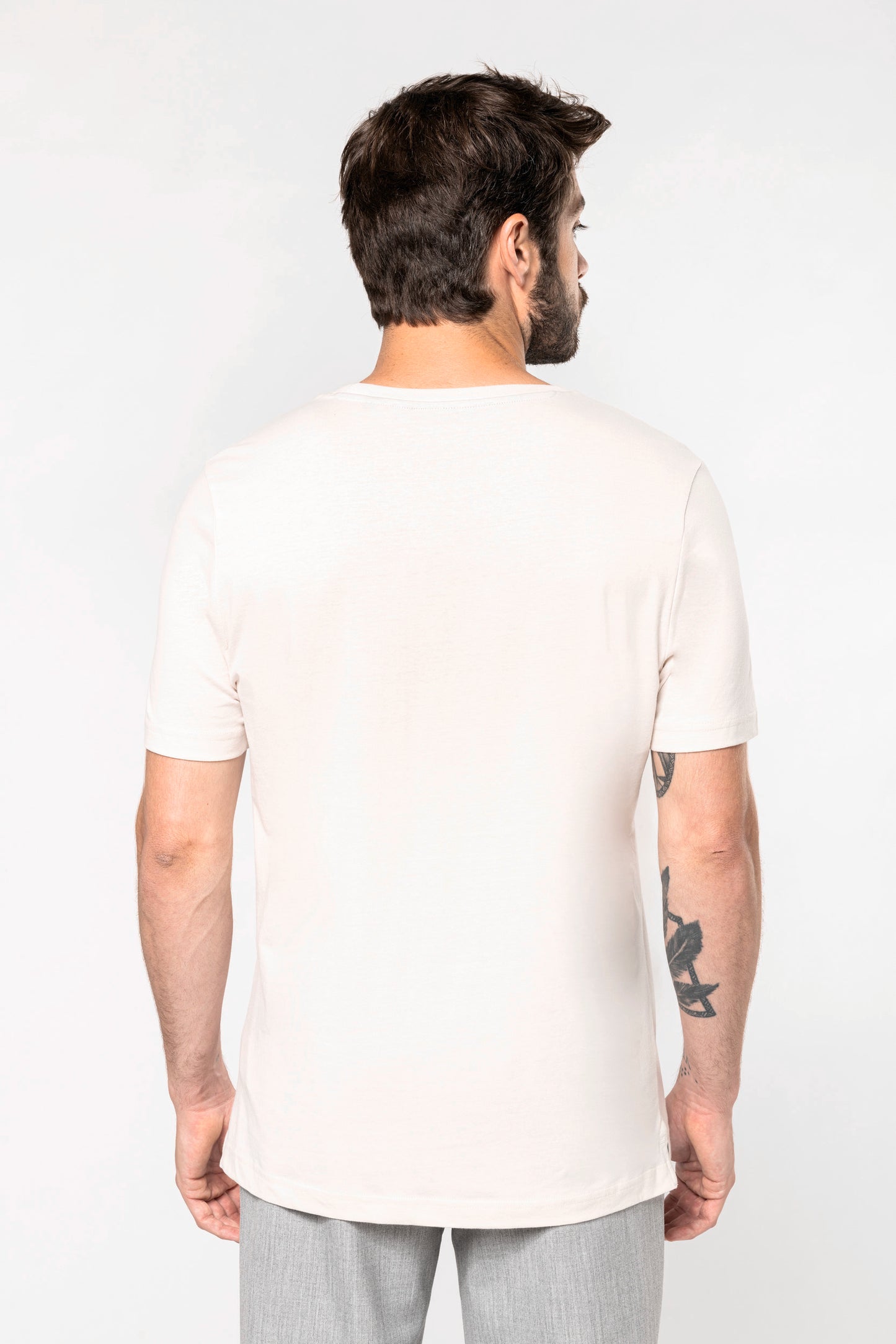 T-shirt BIO-katoen met borstzakje