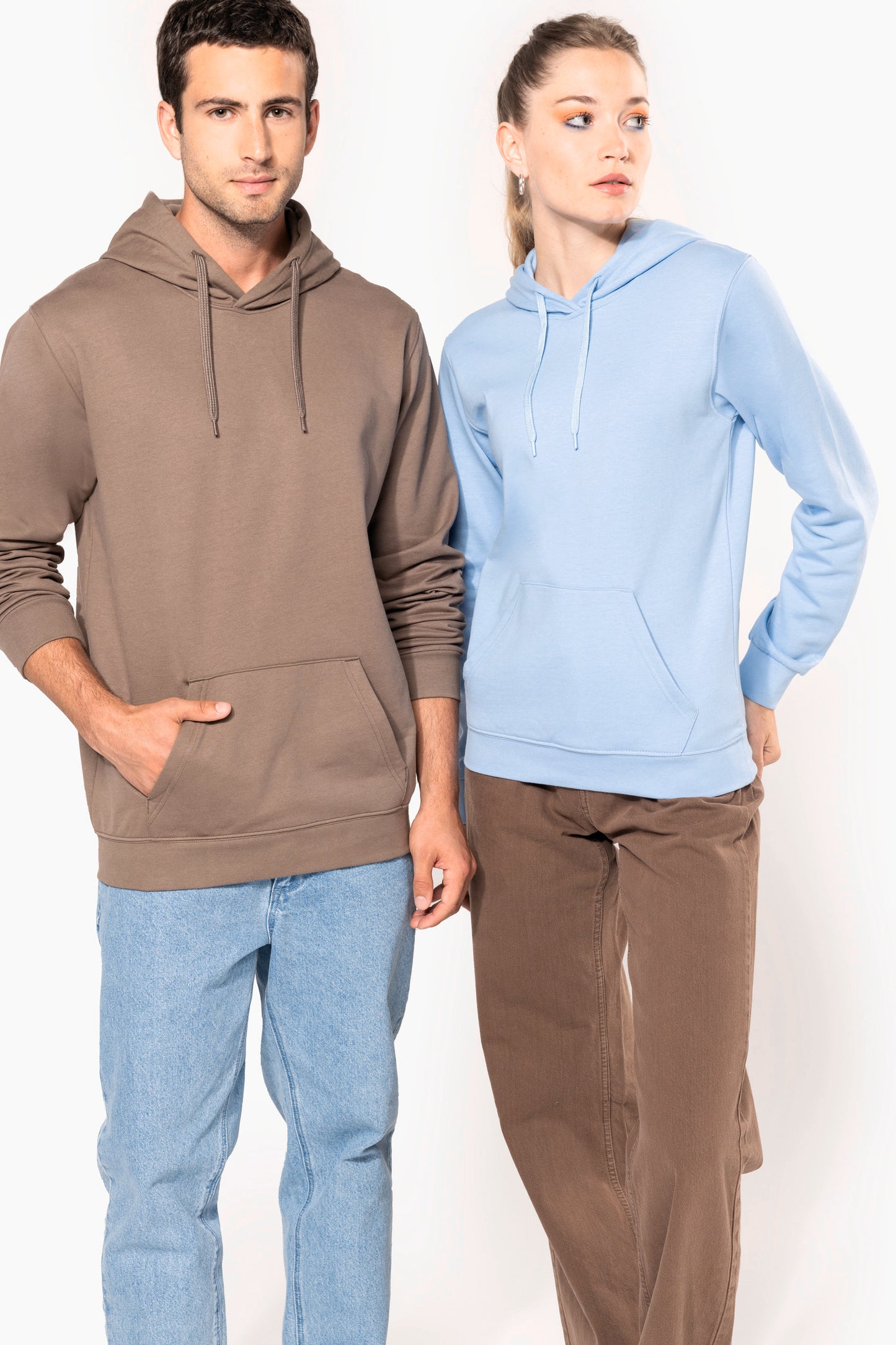 Herensweater met capuchon
