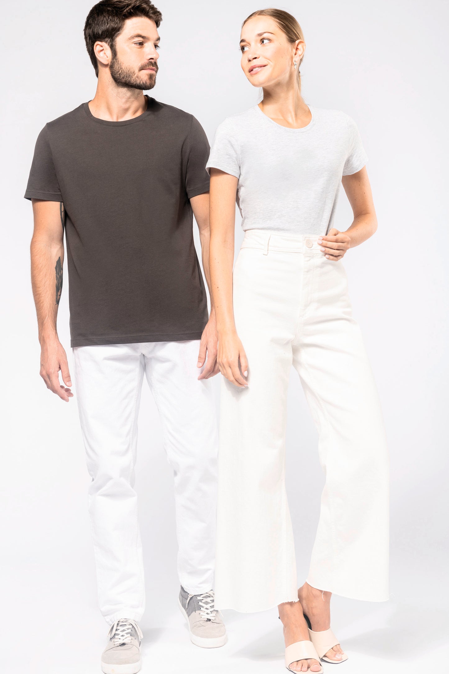 T-shirt ronde hals korte mouwen