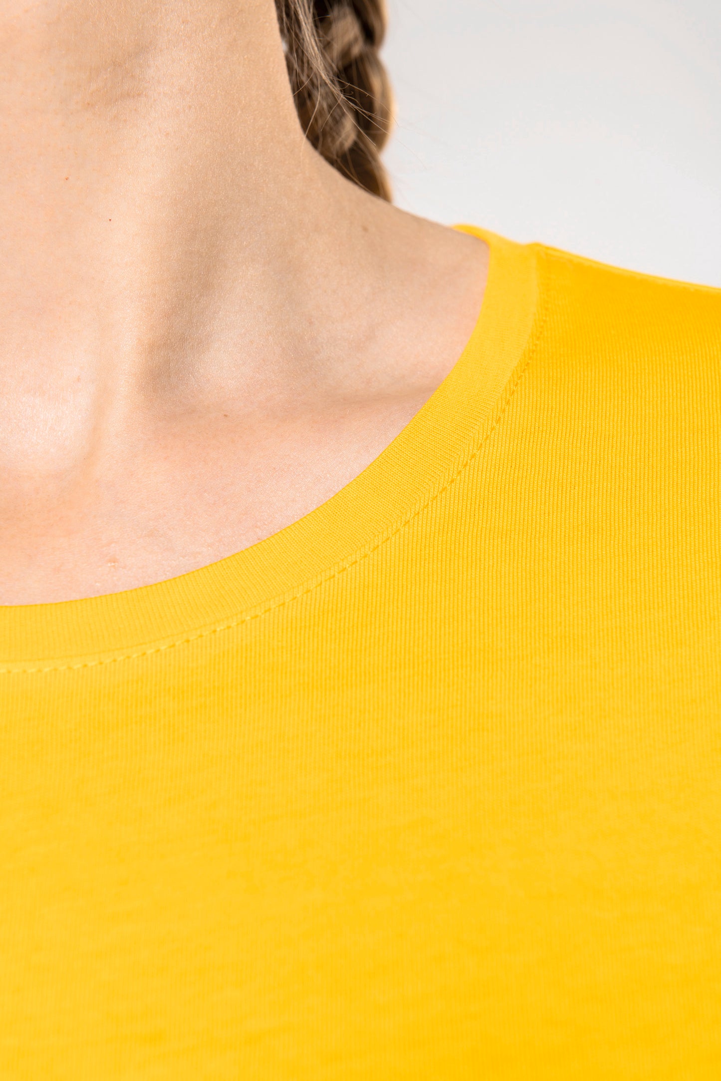 Dames T-shirt ronde hals lange mouwen