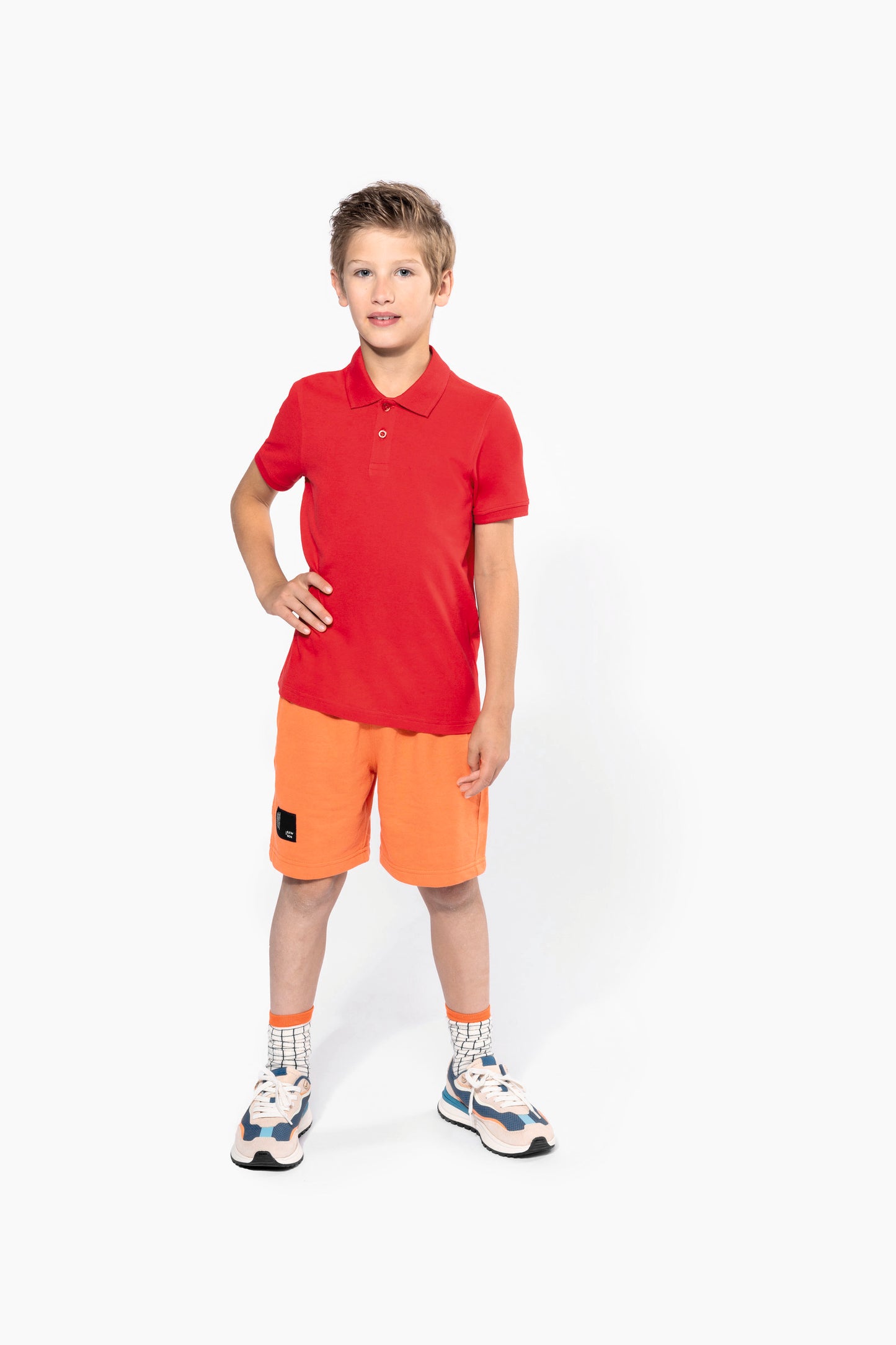 Kinderpolo met korte mouwen