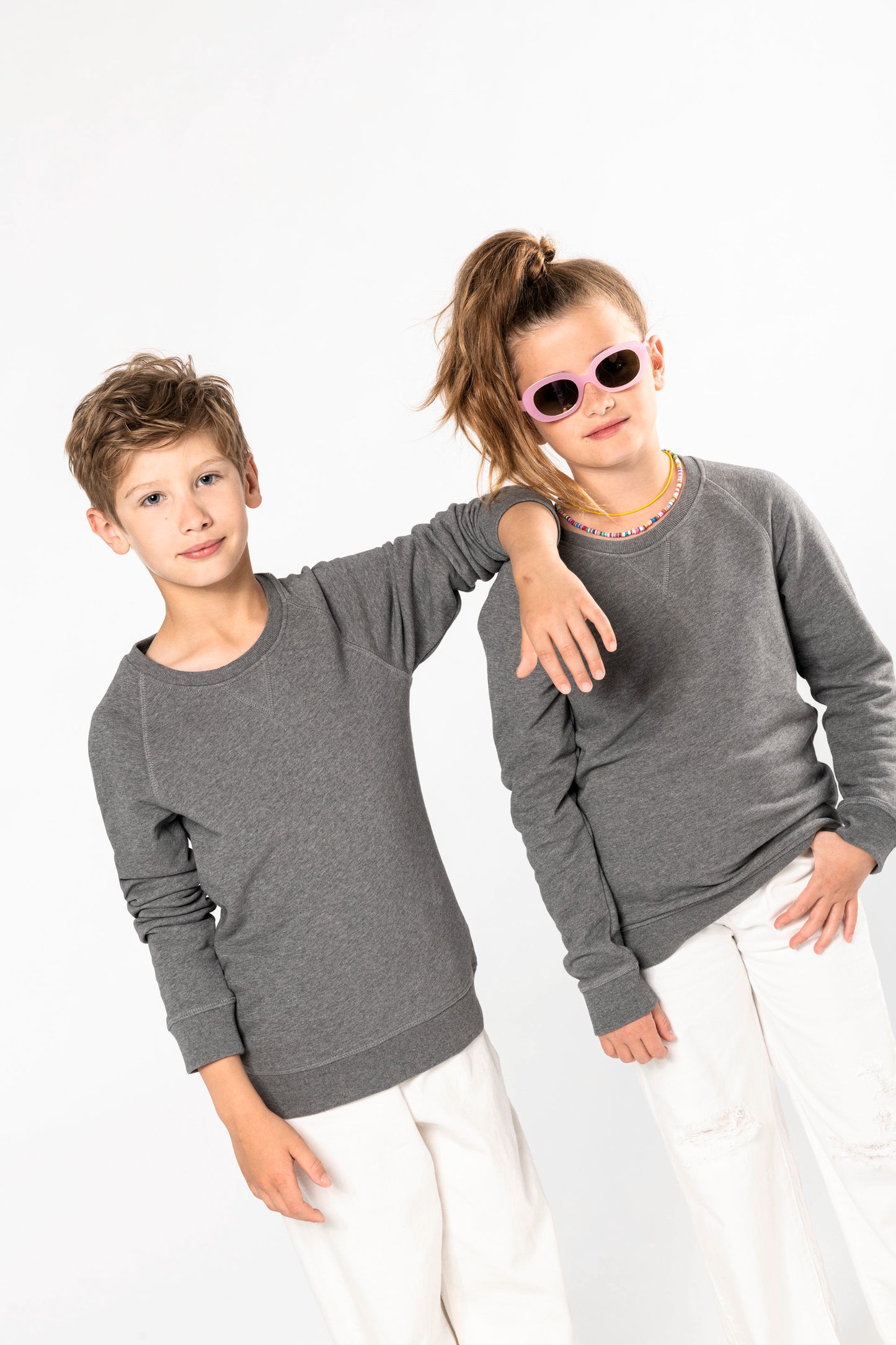 Sweater bio raglanmouwen kids