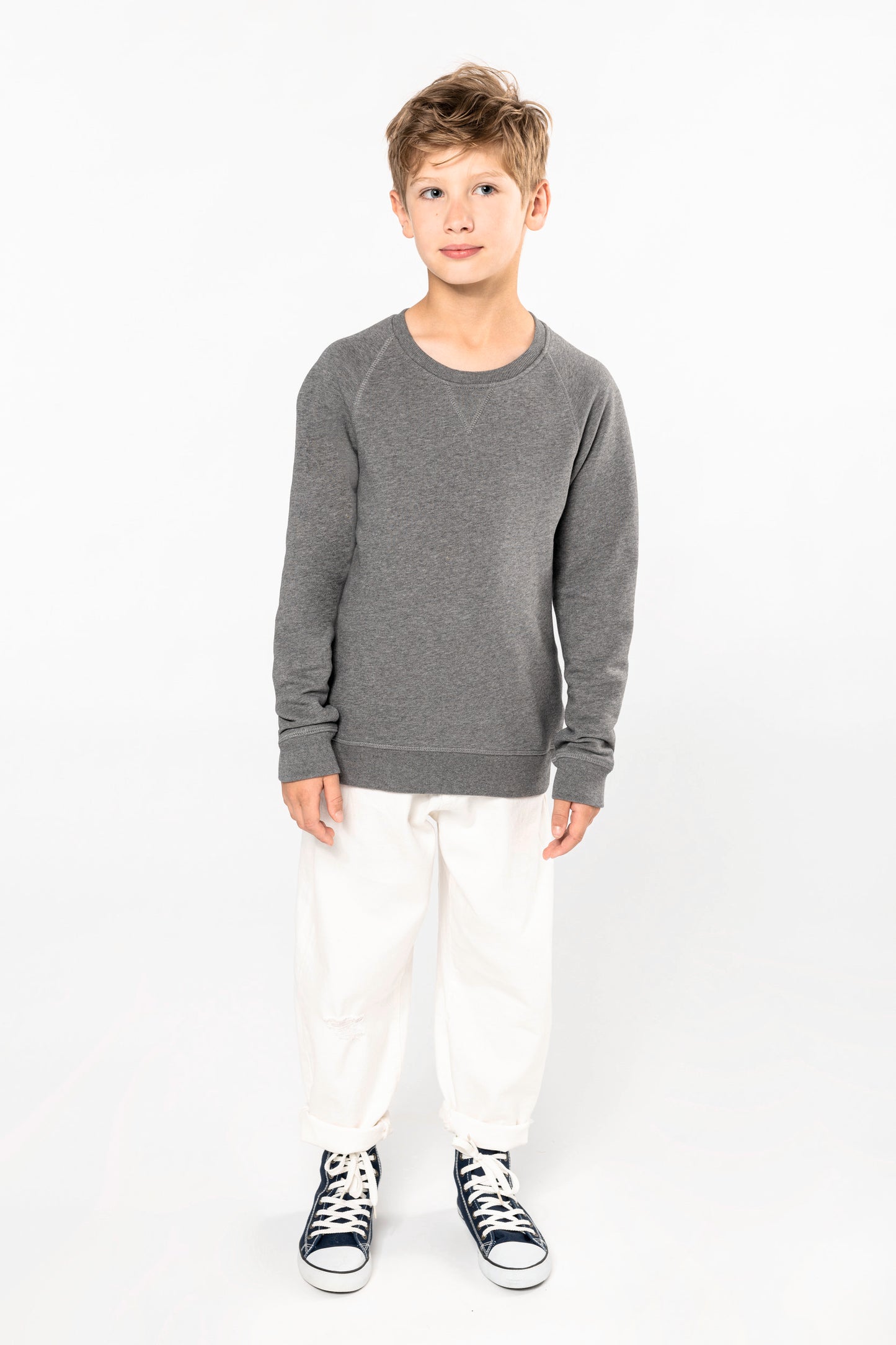 Sweater bio raglanmouwen kids