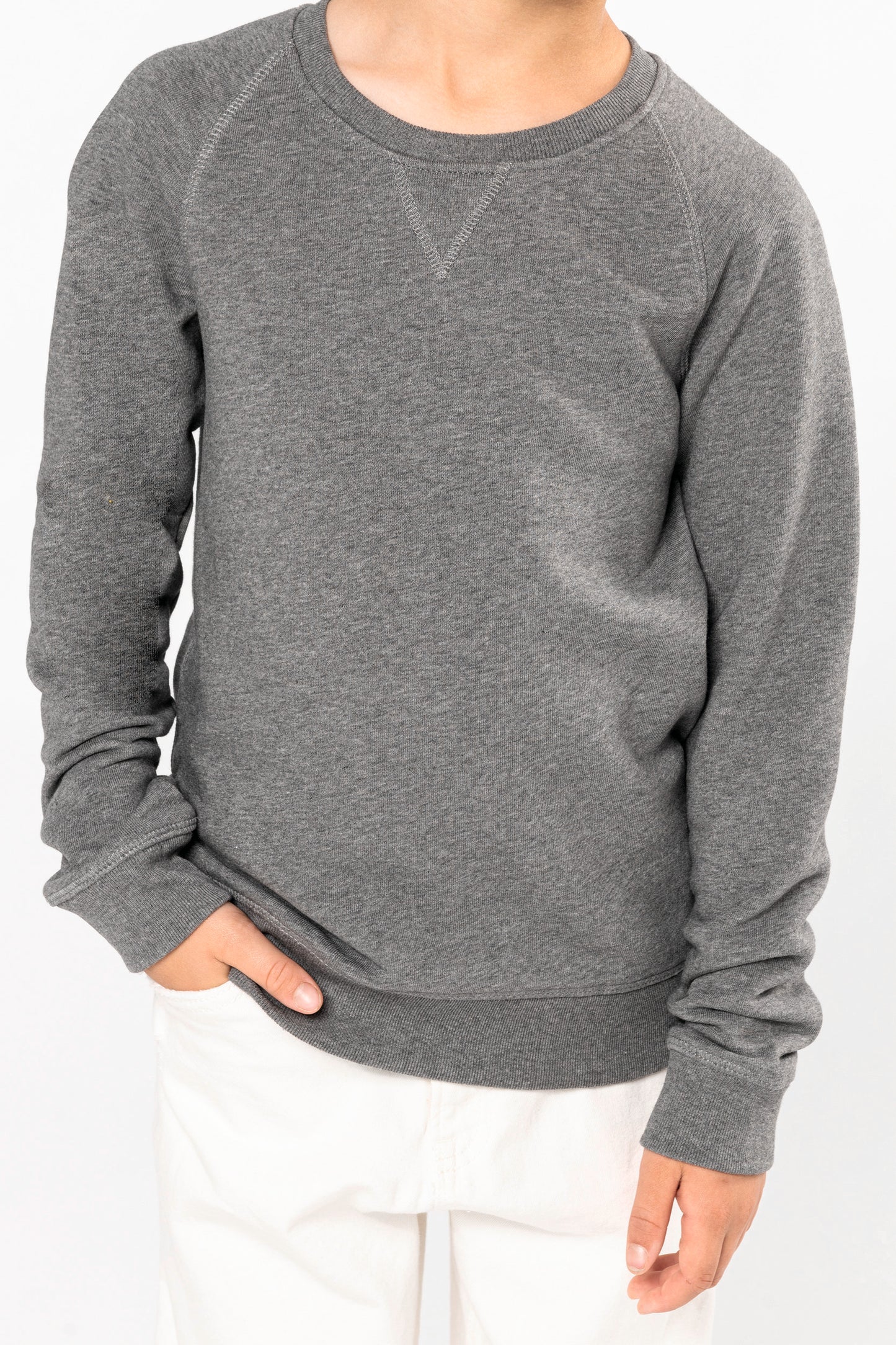 Sweater bio raglanmouwen kids