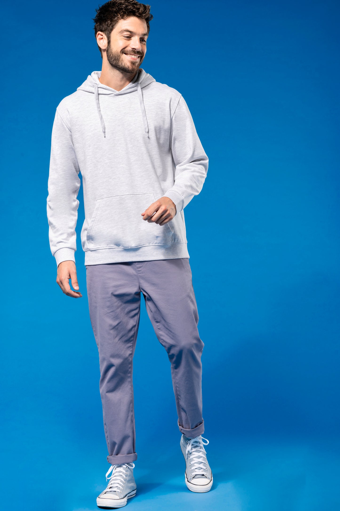Herensweater met capuchon