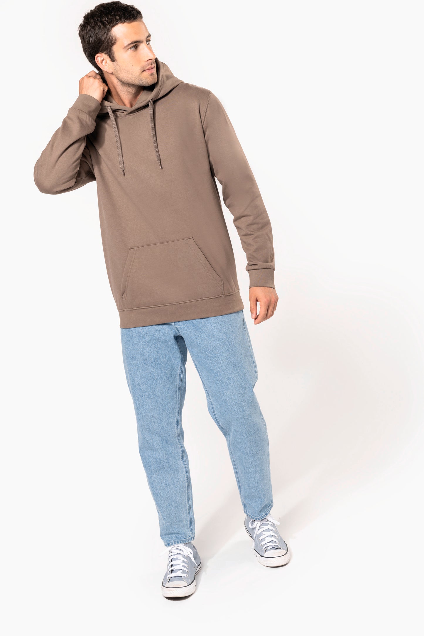 Herensweater met capuchon