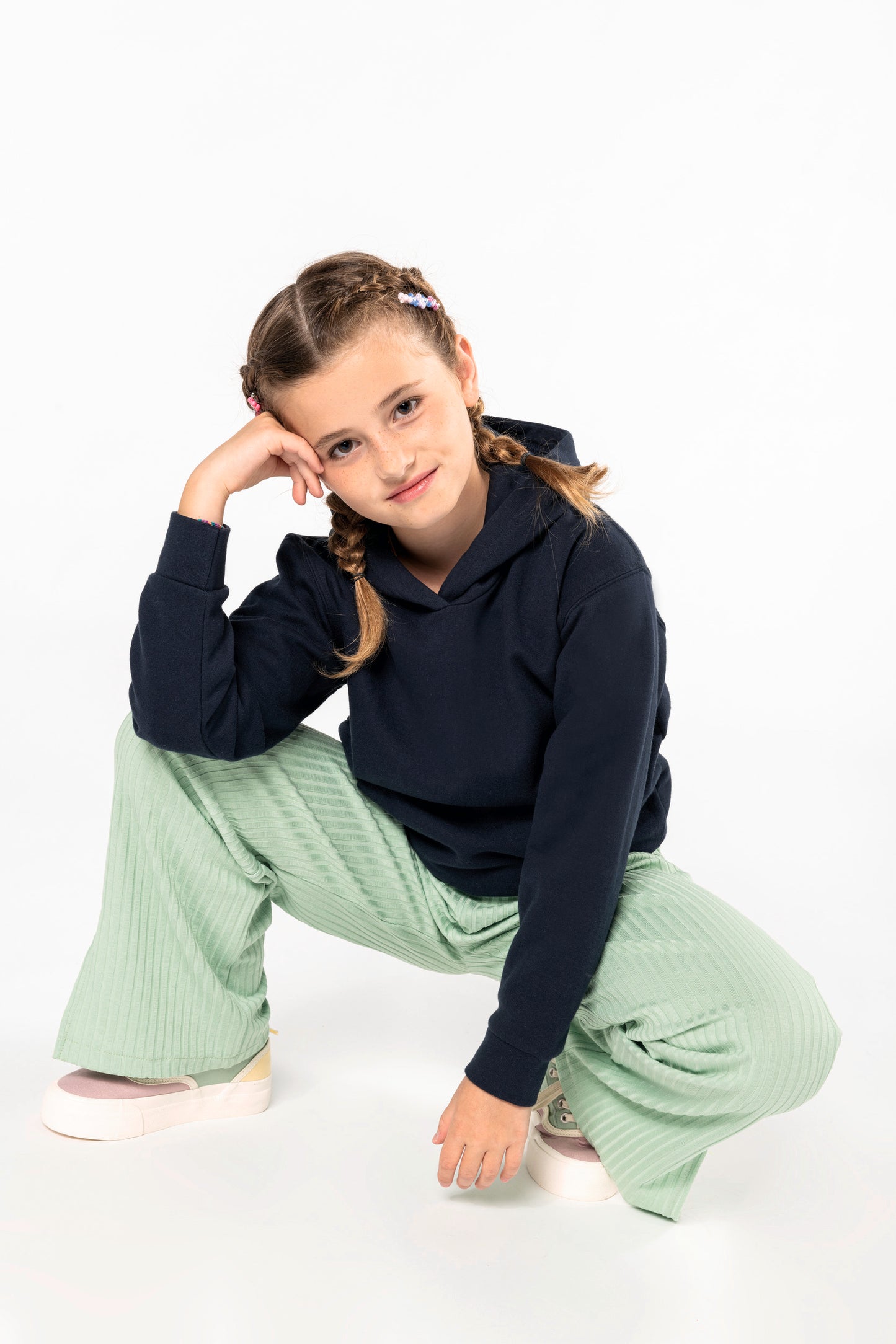 Kindersweater met capuchon