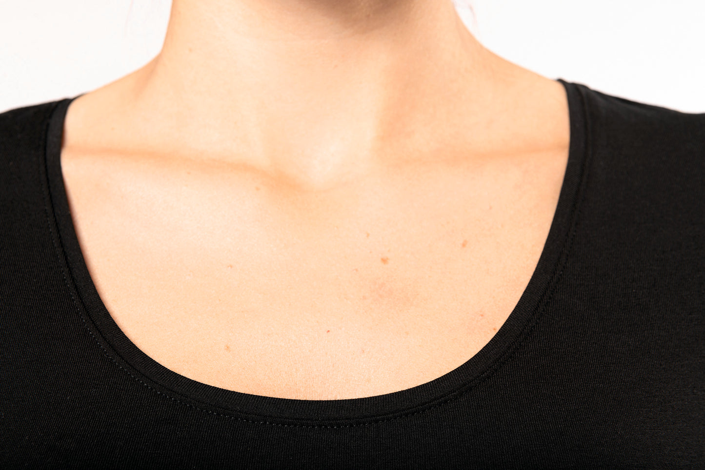 Dames t-shirt met mini-mouwtjes